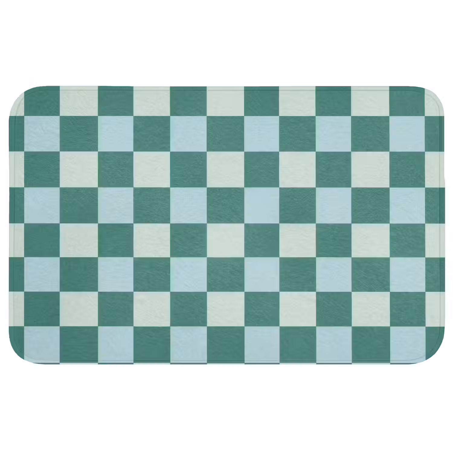 Schaak - Klassiek - Groen Badmat middel 997 -3d