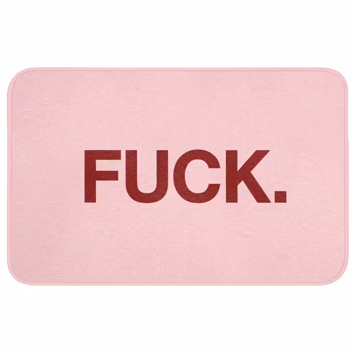 Statement - Krachtig - Roze Badmat middel -3d
