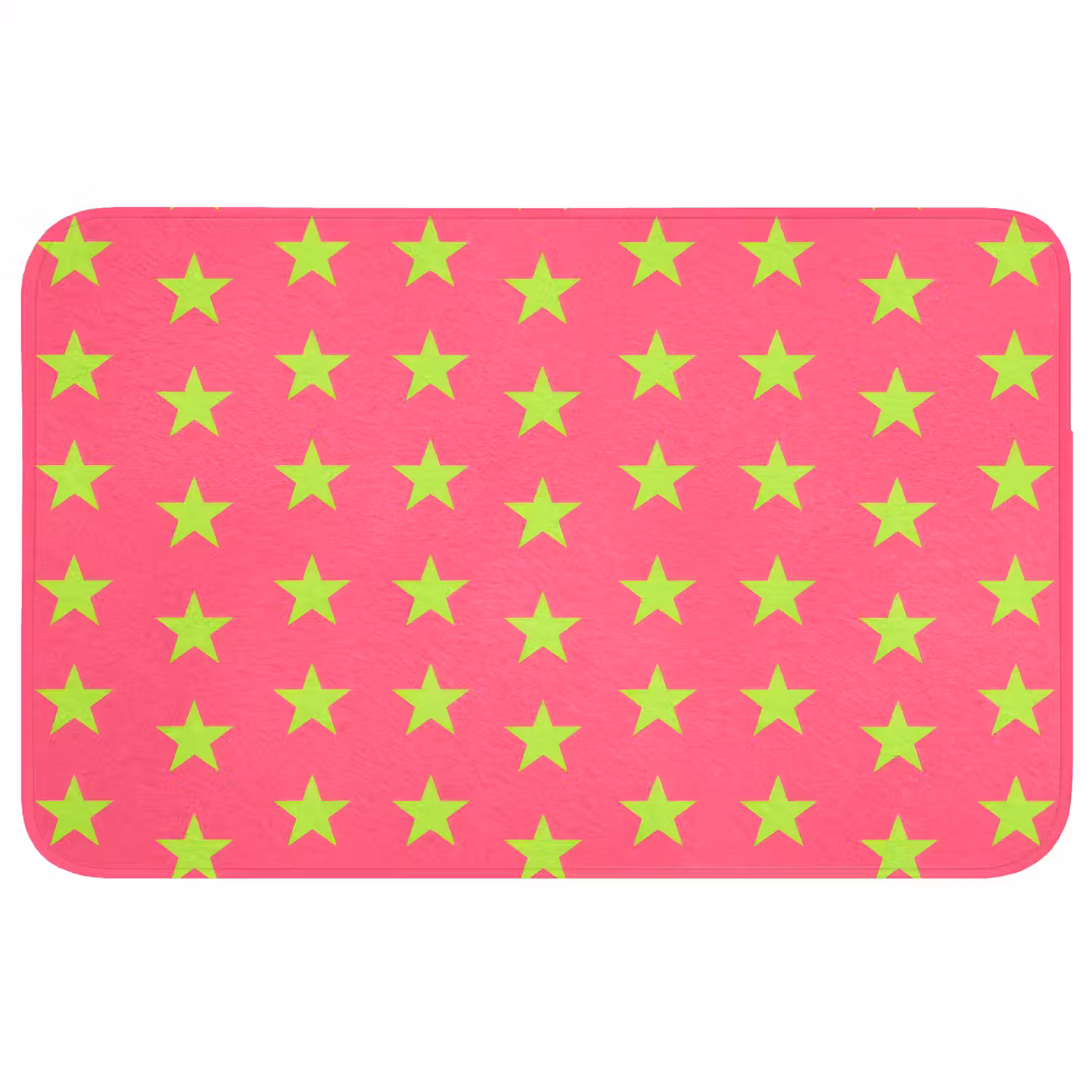 Sterren - Patroon - Roze Badmat middel 997 -3d