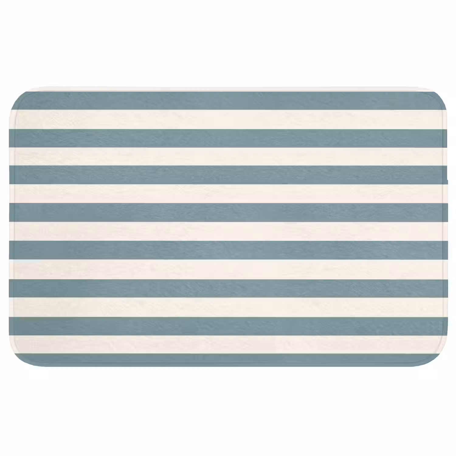 Strepen - Modern - Blauw Badmat middel 997 -3d