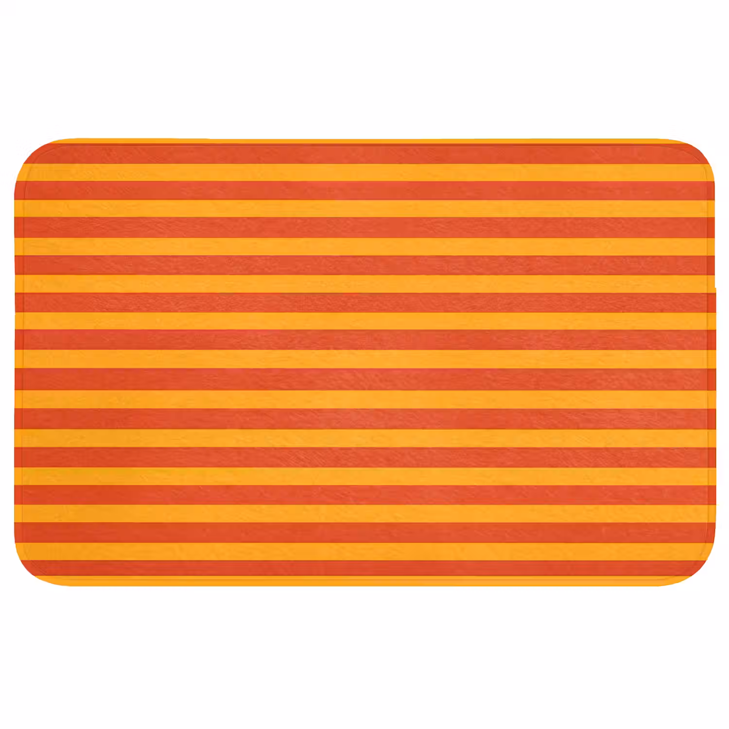 Strepen - Patroon - Oranje Badmat middel 997 -3d