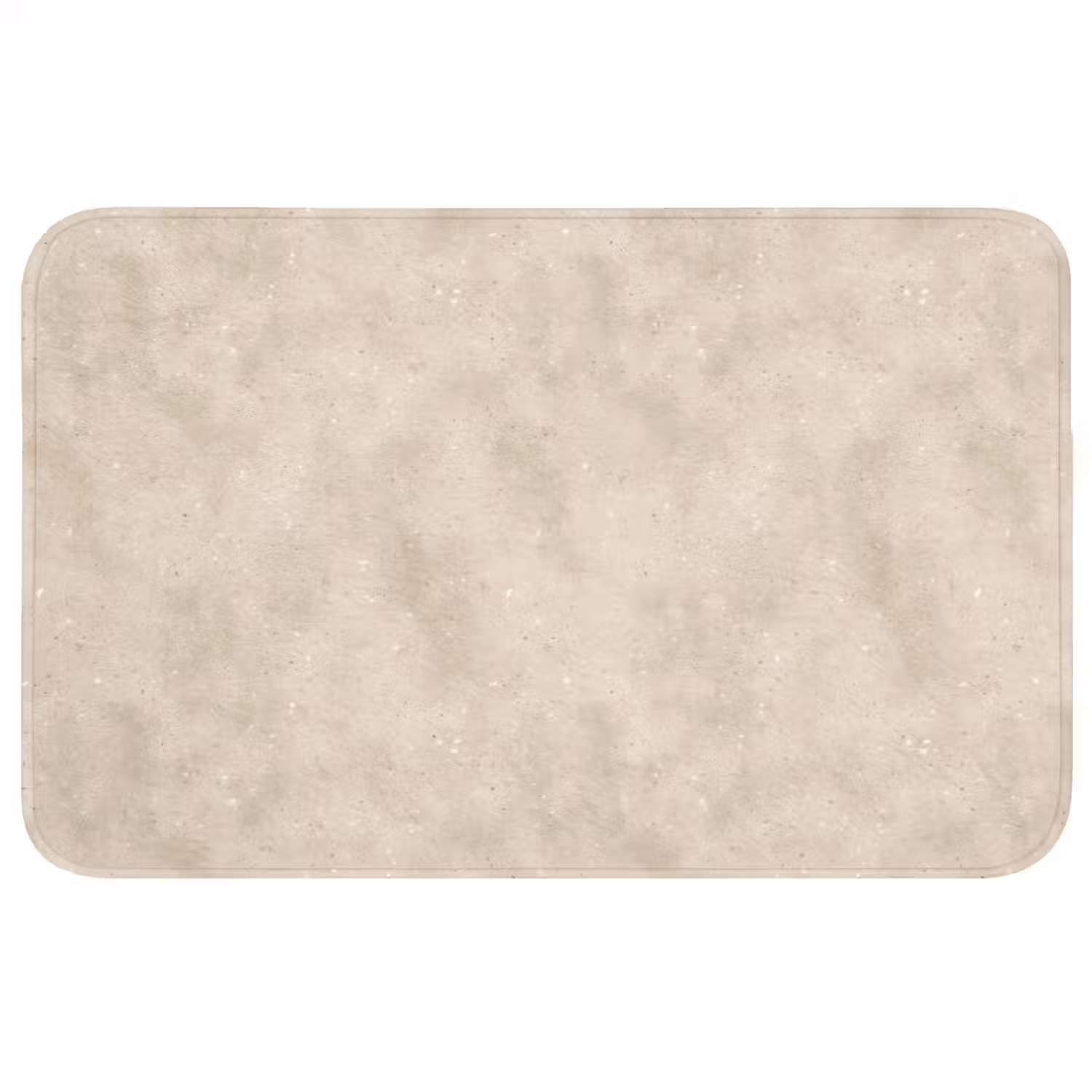 Structuur - Spikkels - Beige Badmat middel 997 -3d