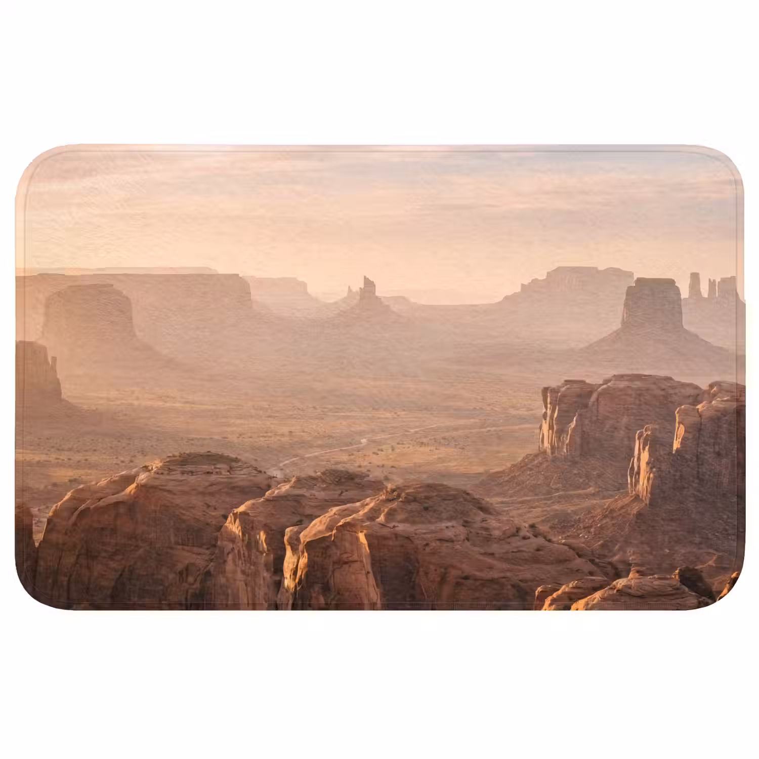 Woestijn - Landschap - Natuur Badmat middel -3d
