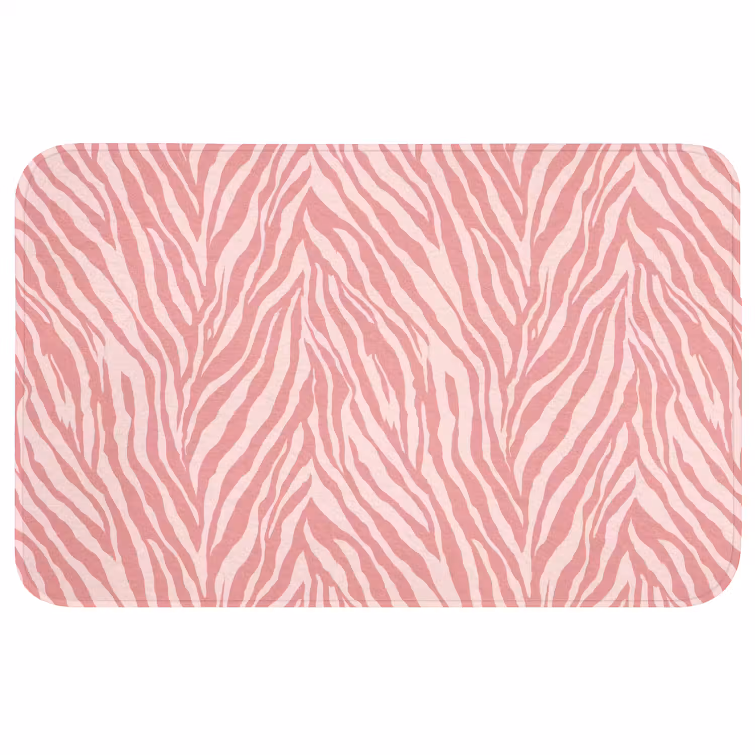 Zebra - Print - Roze Badmat middel 997 -3d
