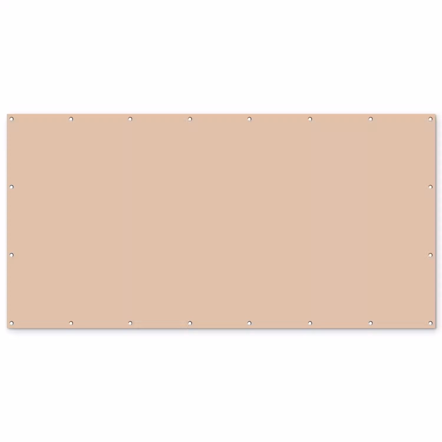 Beige - Kleuren - Effen Balkonbeschermer Duitsland klein 596 -zz_3d