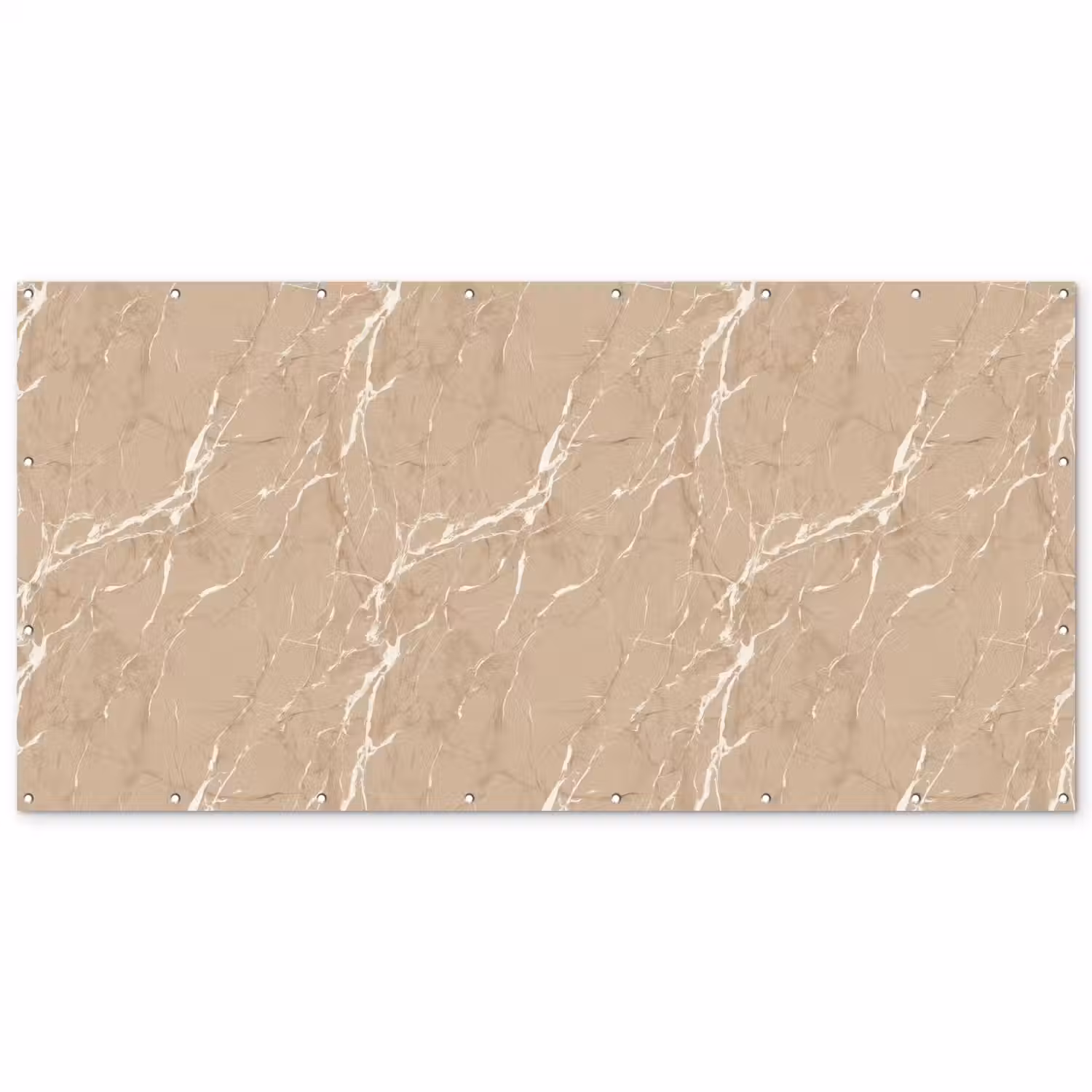Beige - Marmer - Organisch - Wit Balkonbeschermer Duitsland klein 596 -zz_3d