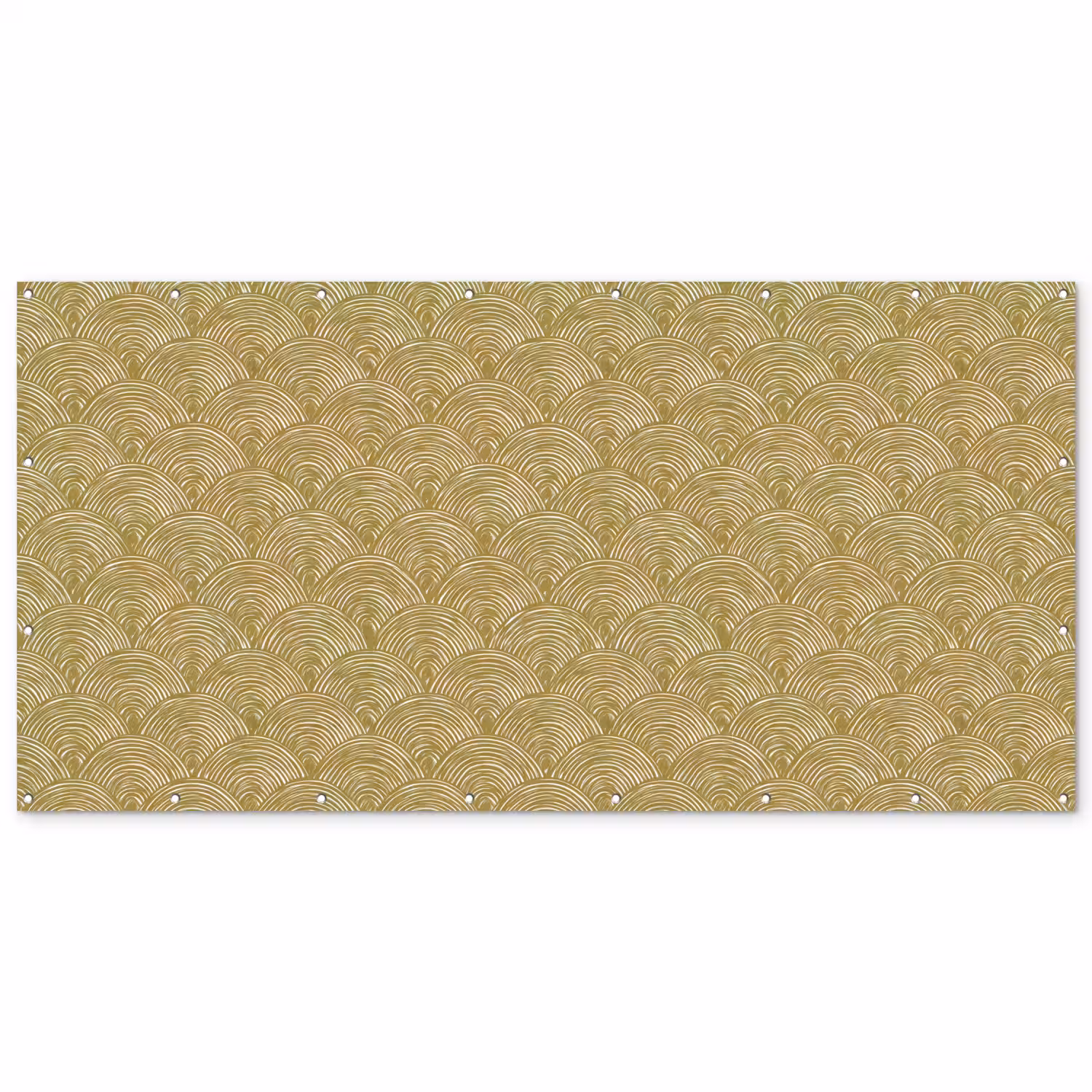 Waaier - Geometrisch - Groen Balkonbeschermer Duitsland klein 596 -zz_3d