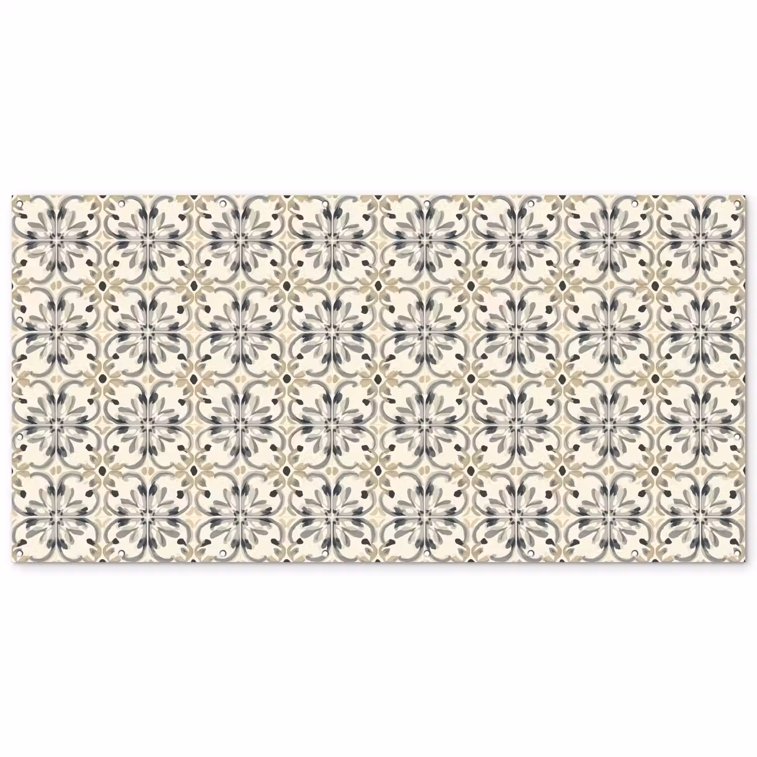 Floraal - Patroon - Kleurrijk Balkonbeschermer Duitsland klein 596 -zz_3d