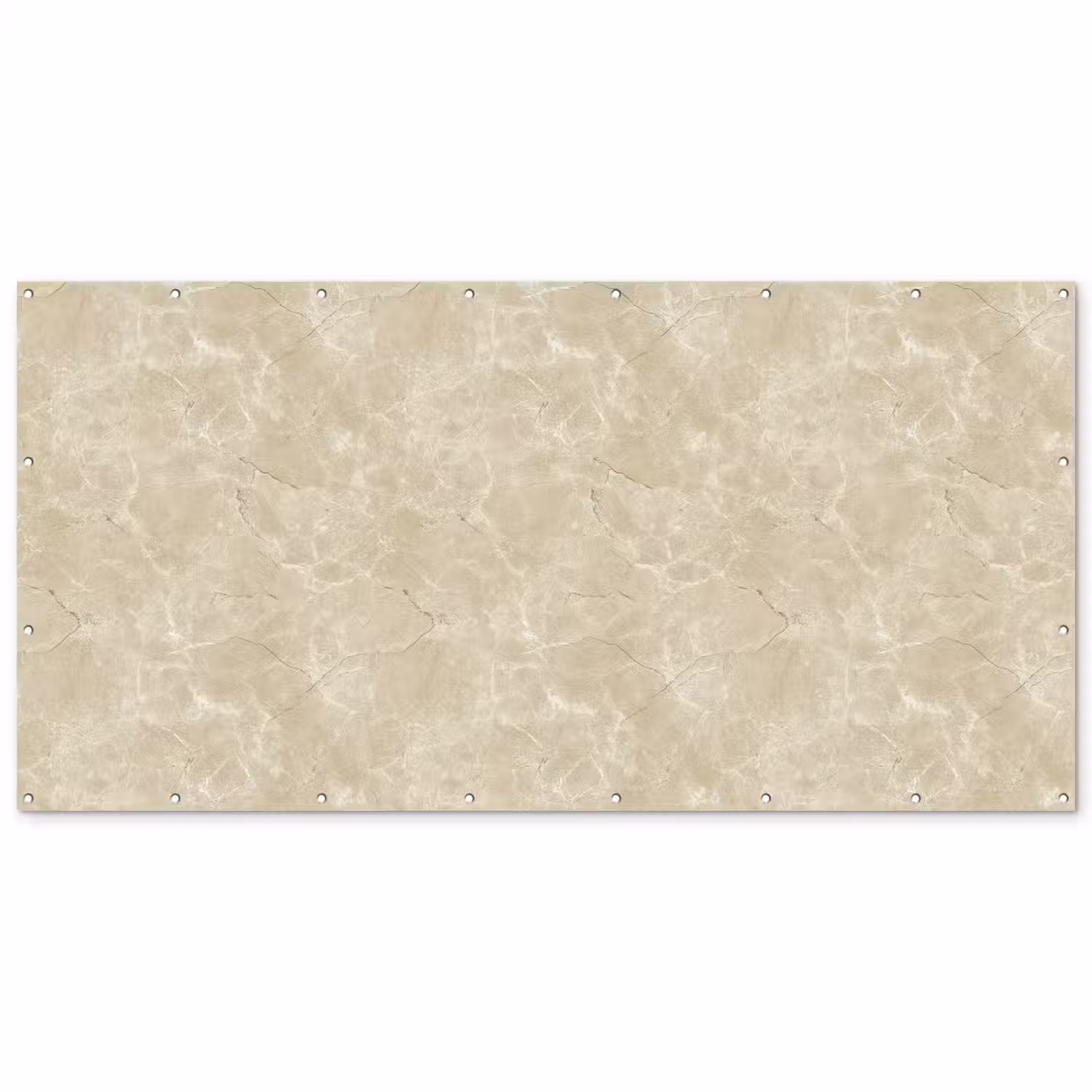Lichtbeige - Marmer - Diffusie adering Balkonbeschermer Duitsland klein 596 -zz_3d