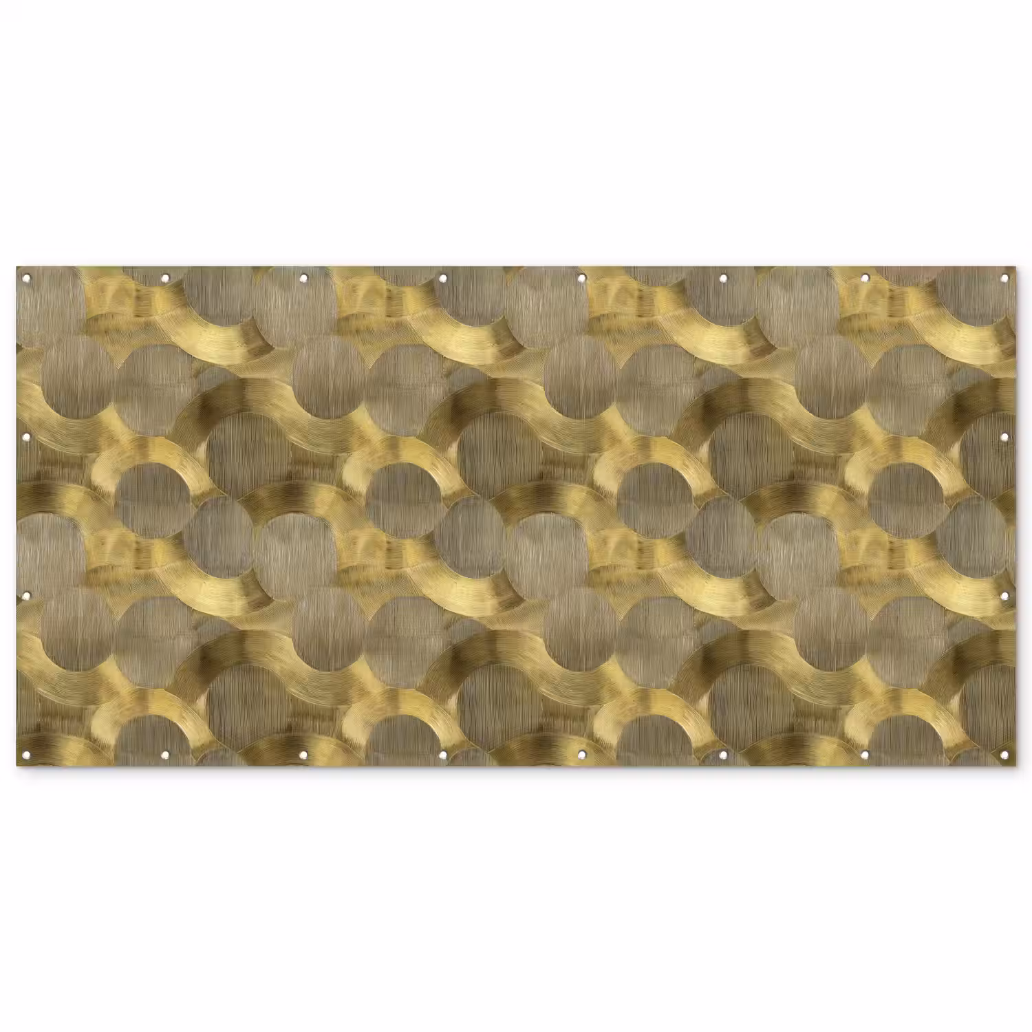 Modern - Geometrisch - Goud Balkonbeschermer Duitsland klein 596 -zz_3d