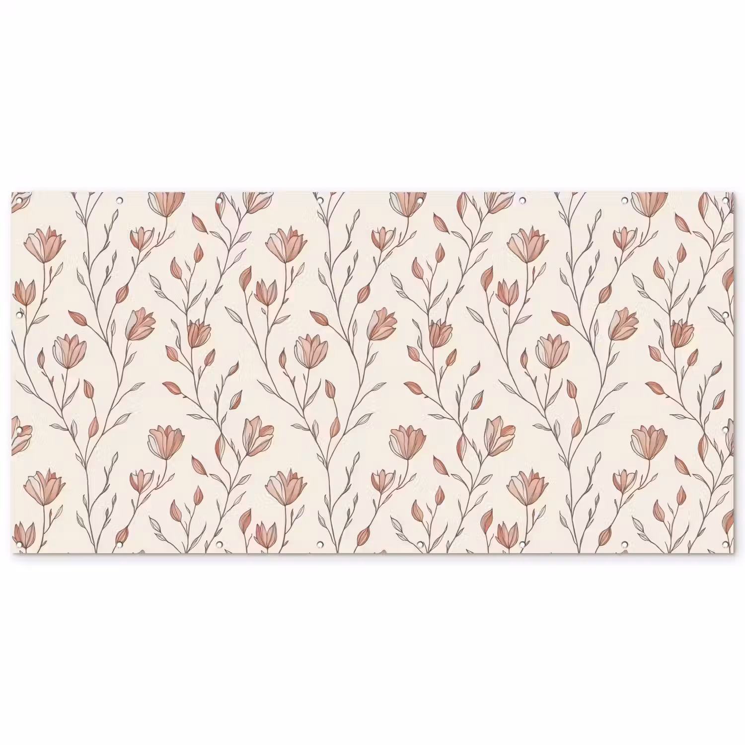 Patroon - Klassiek - Roze Balkonbeschermer Duitsland klein 596 -zz_3d