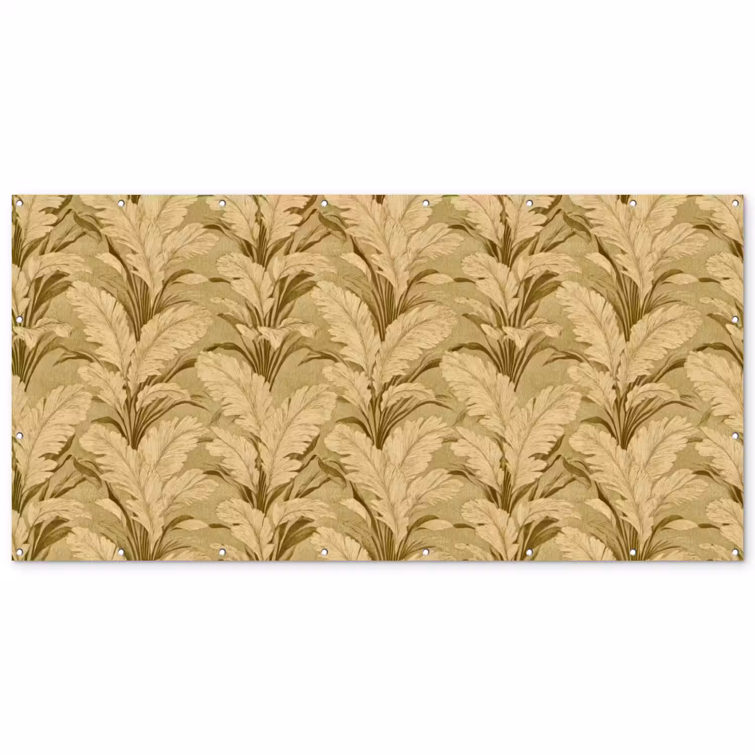 Palmbladeren - Klassiek - Groen Balkonbeschermer Duitsland klein 596 -zz_3d