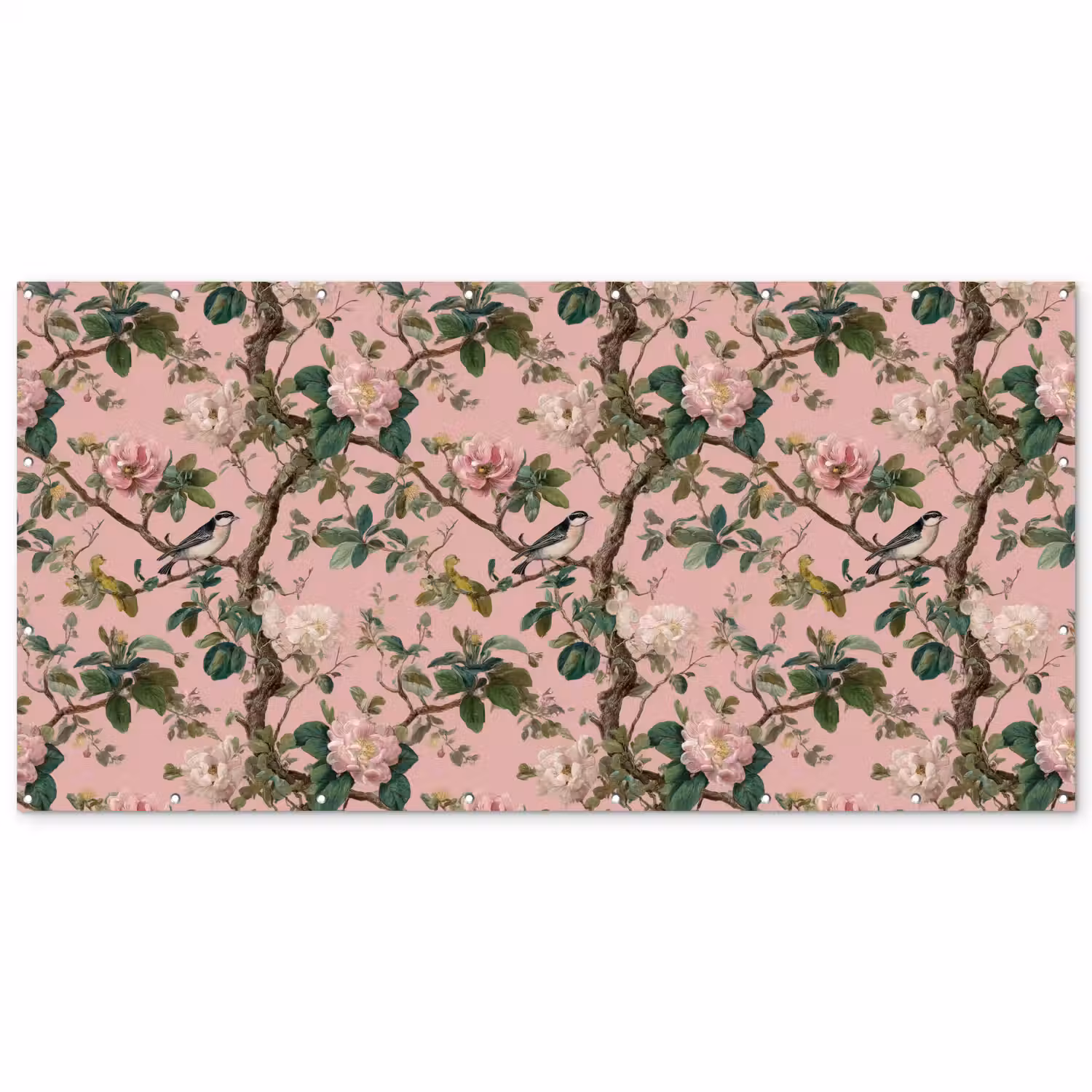 Pioenrozen - Botanisch - Vogel Balkonbeschermer Duitsland klein 596 -zz_3d