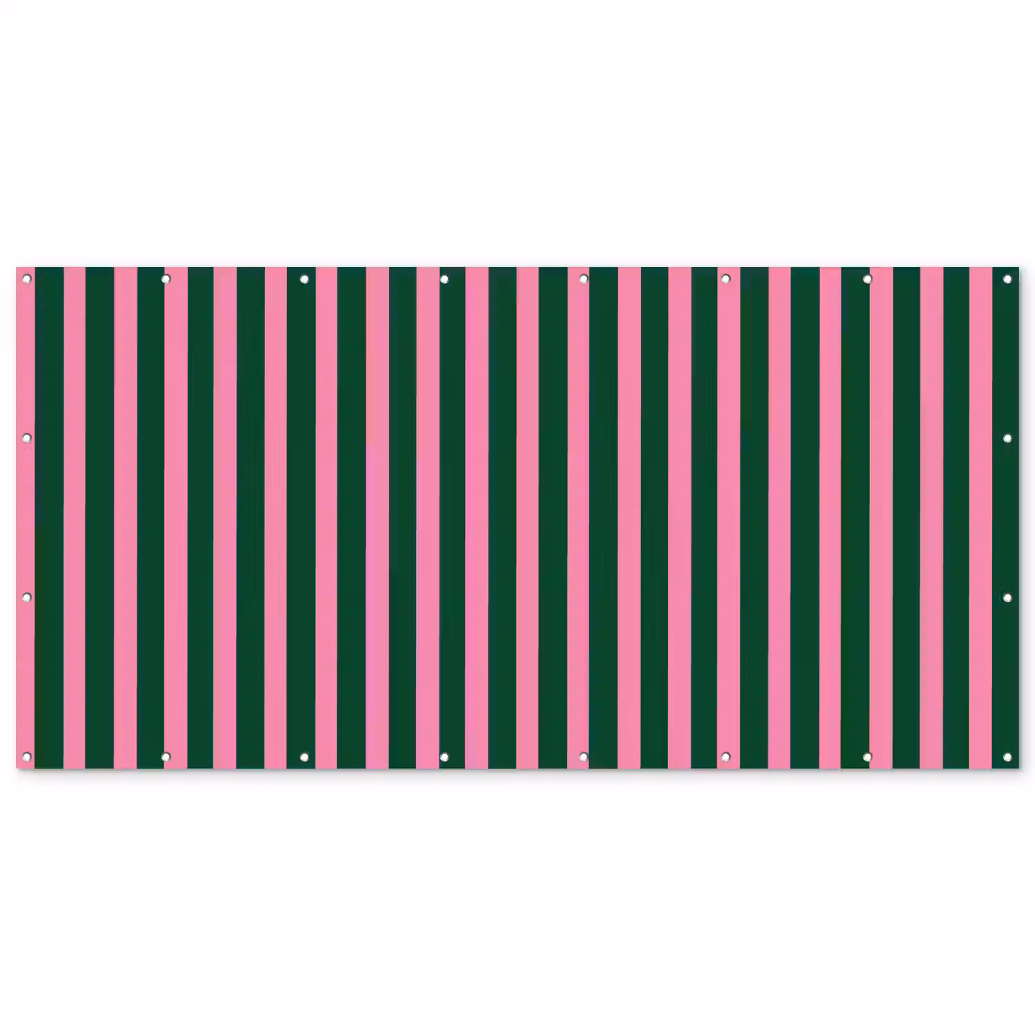 Verticale strepen - Groen - Roze Balkonbeschermer Duitsland klein 596 -zz_3d