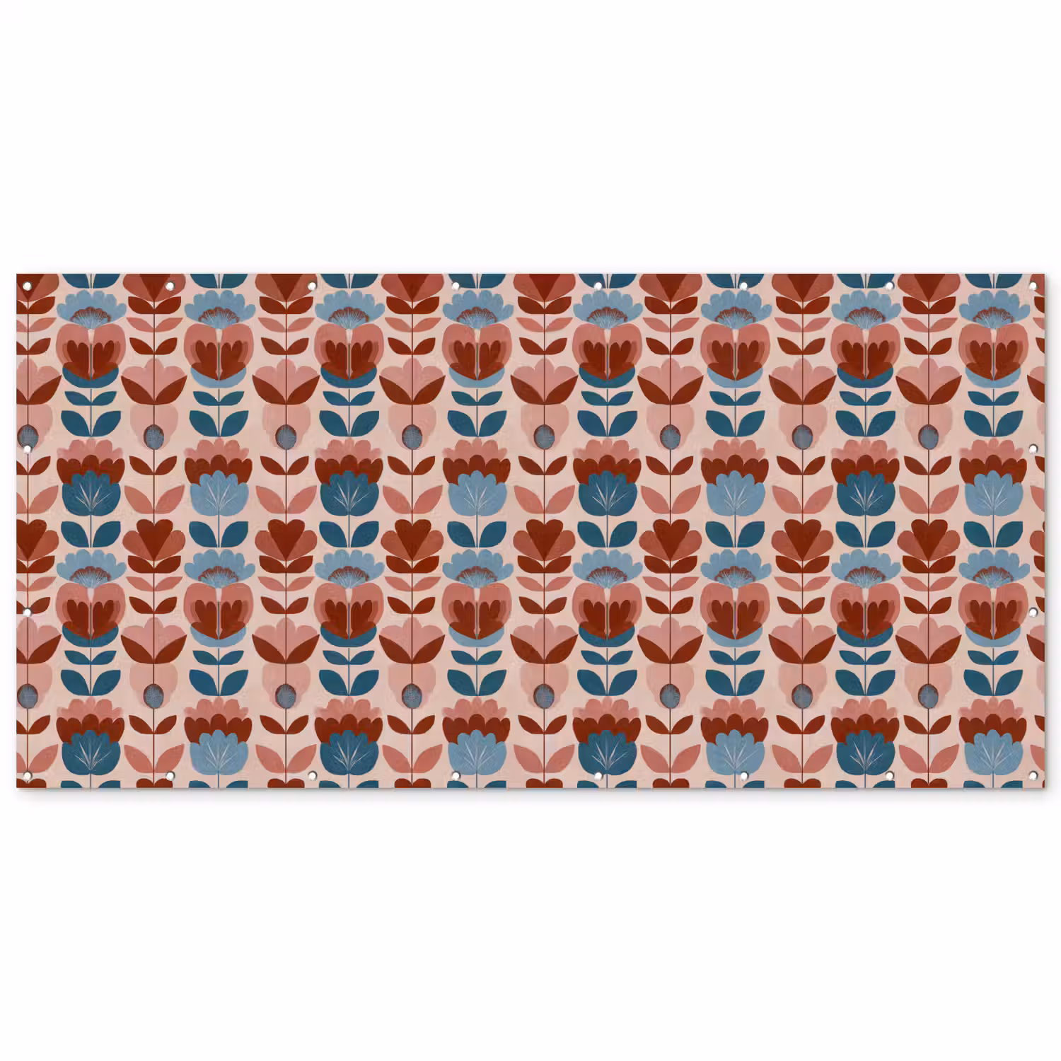 Vintage - Motief - Kleurrijk Balkonbeschermer Duitsland klein 596 -zz_3d