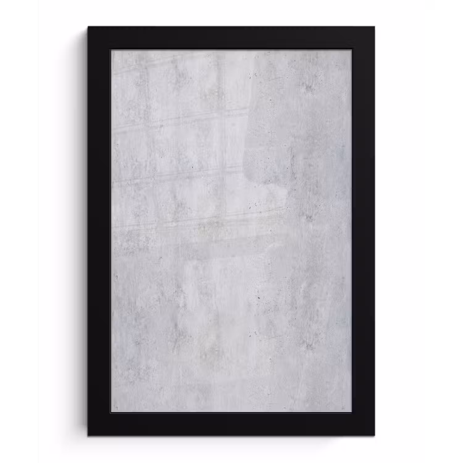 Beton - Textuur - Achtergrond - Grijs - Industrieel fotolijst zwart zonder passe partout klein -3d
