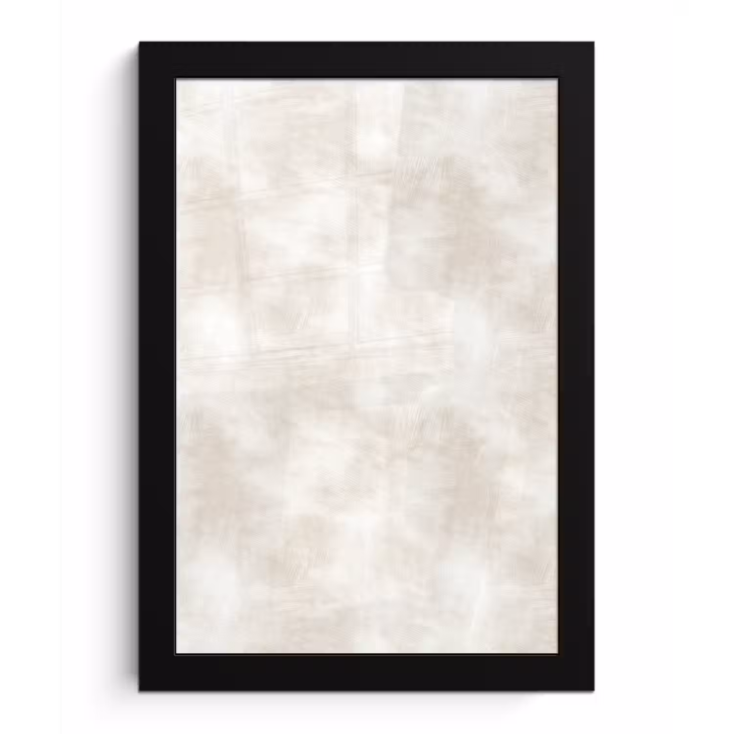 Subtiel - Structuur - Beige fotolijst zwart zonder passe partout klein 224 -3d