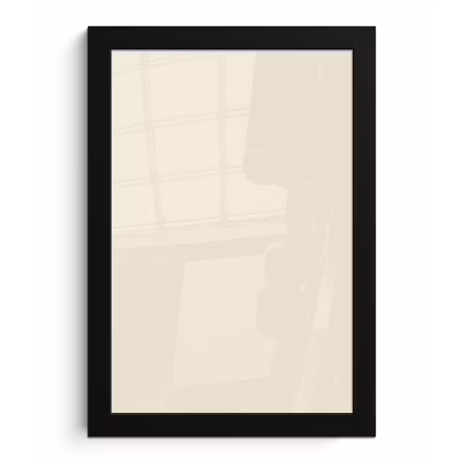 Drop - Delay - Nude fotolijst zwart zonder passe partout klein 224 -3d