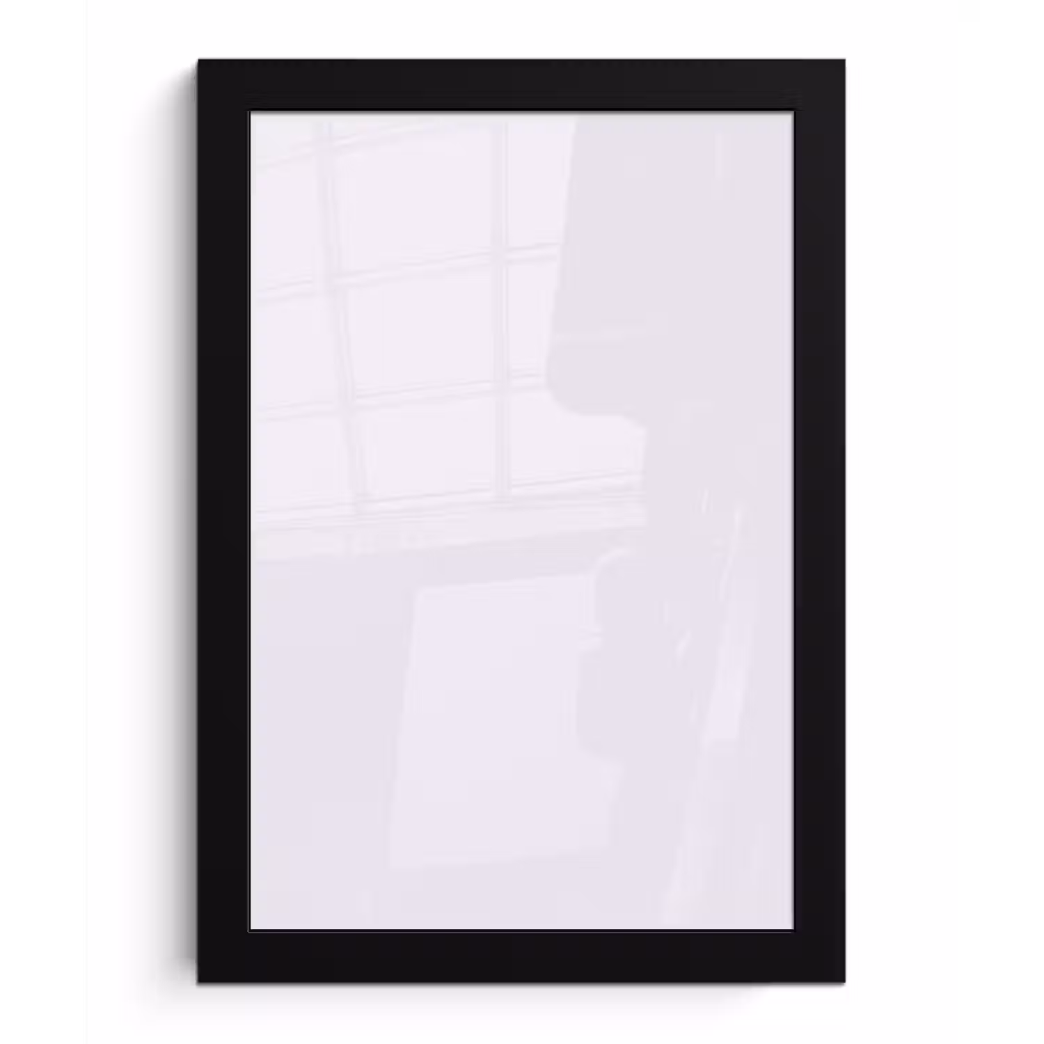 Lilac - Luxe - Paars fotolijst zwart zonder passe partout klein 224 -3d