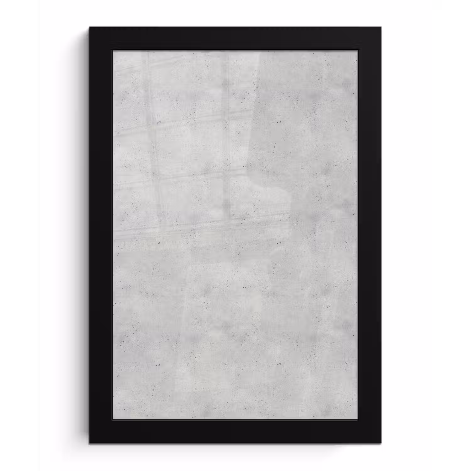 Grijs - Beton - Neutraal fotolijst zwart zonder passe partout klein 224 -3d