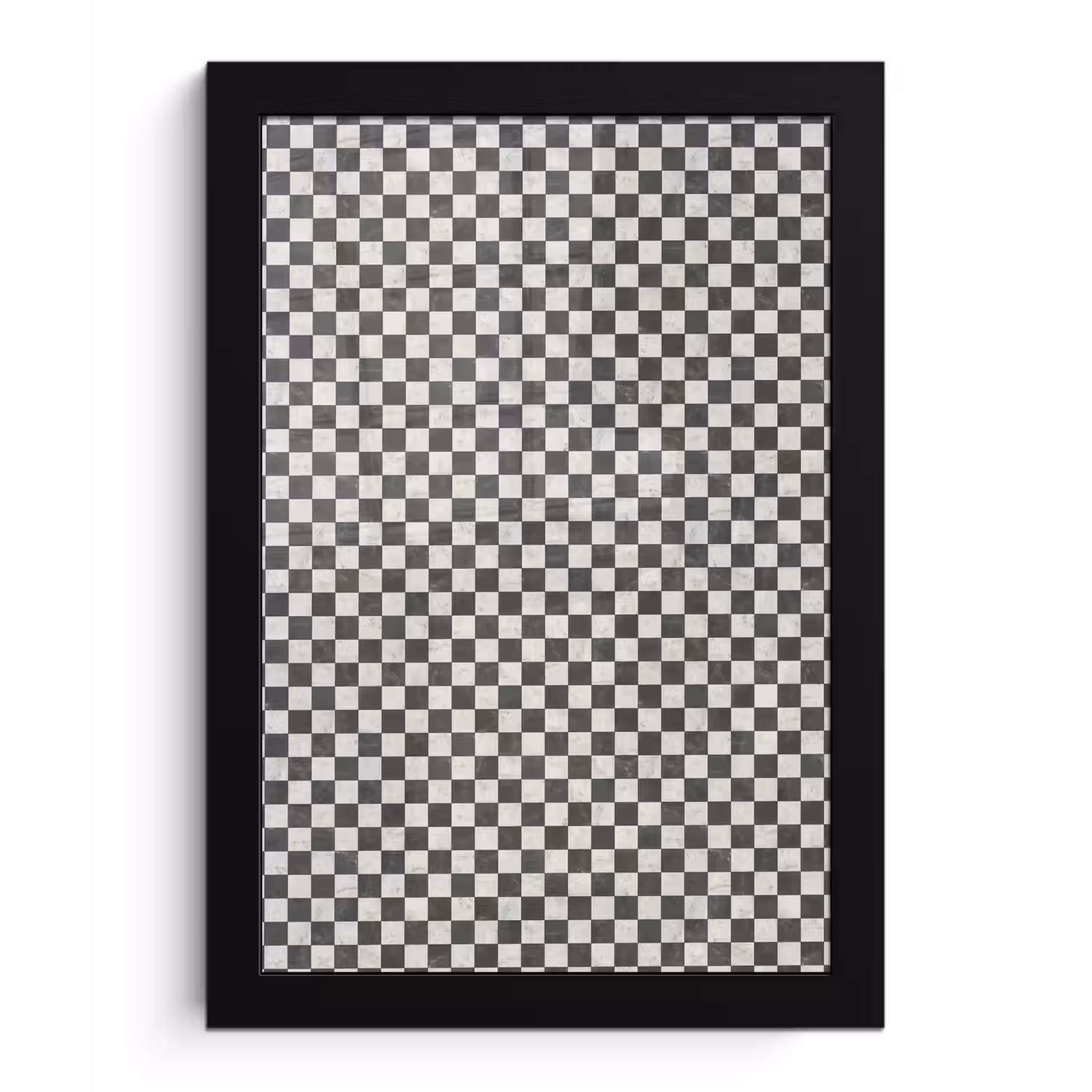 Marmer - Patroon - Grijs fotolijst zwart zonder passe partout klein 224 -3d