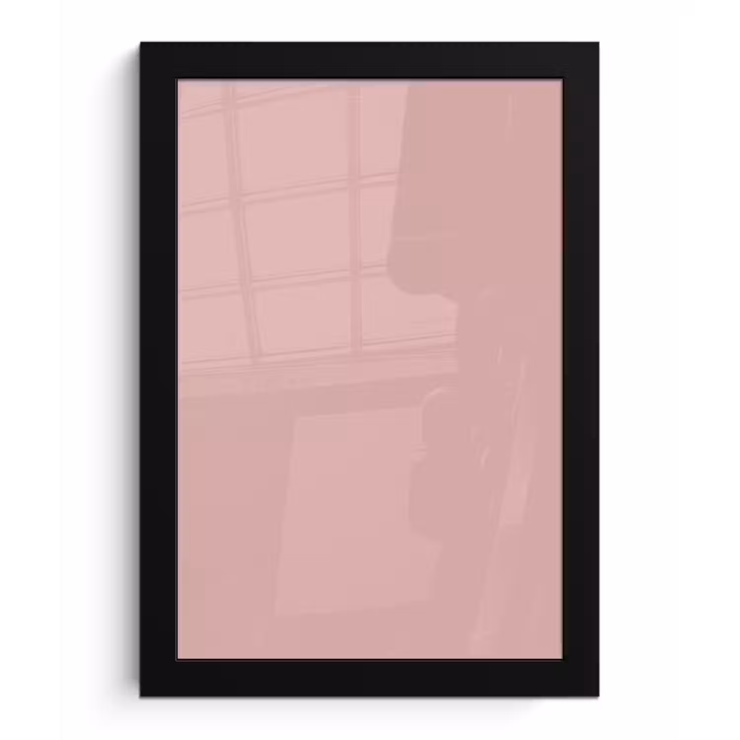 Soft - Blush - Roze fotolijst zwart zonder passe partout klein 224 -3d
