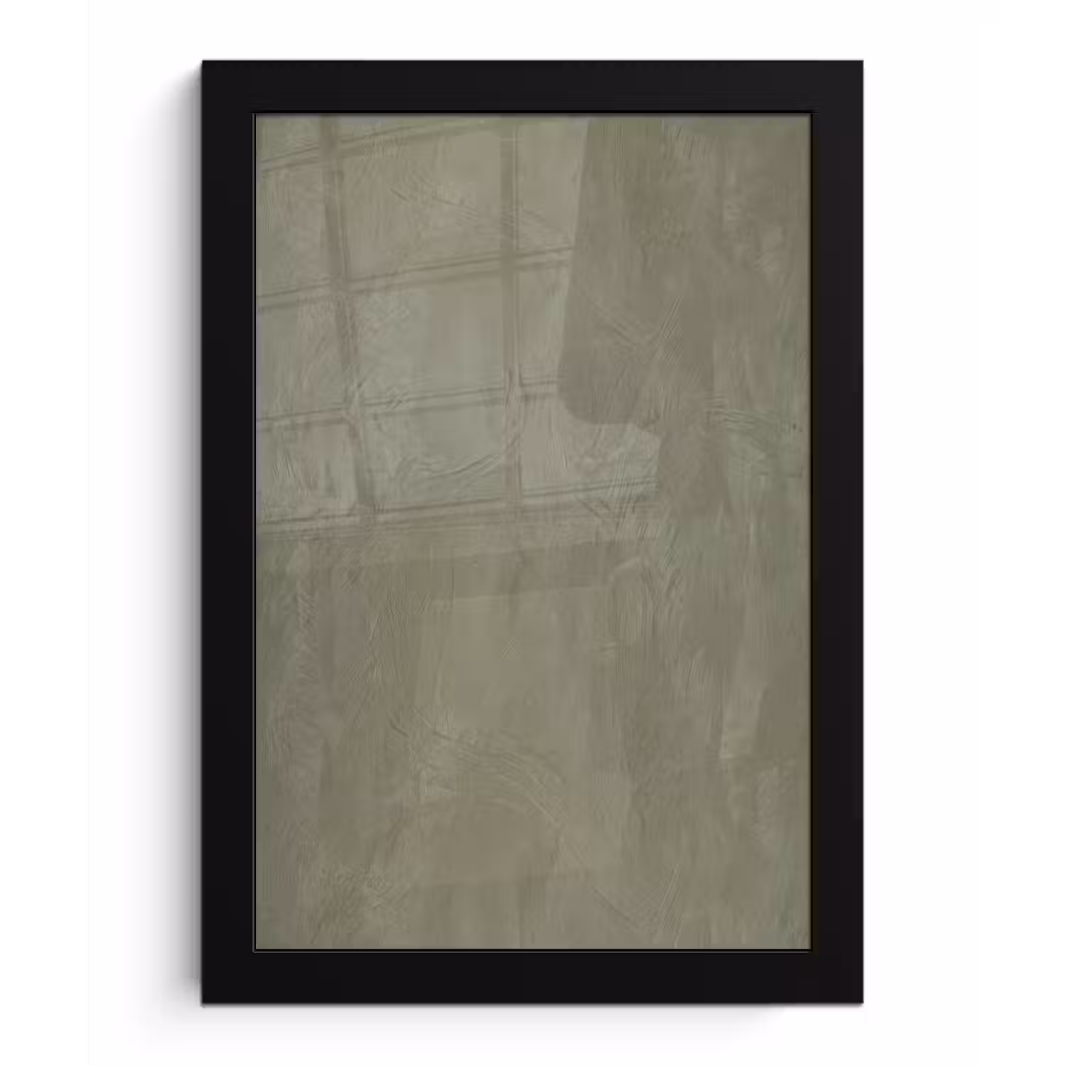 Textuur - Betonlook - Achtergrond - Modern - Groen fotolijst zwart zonder passe partout klein -3d