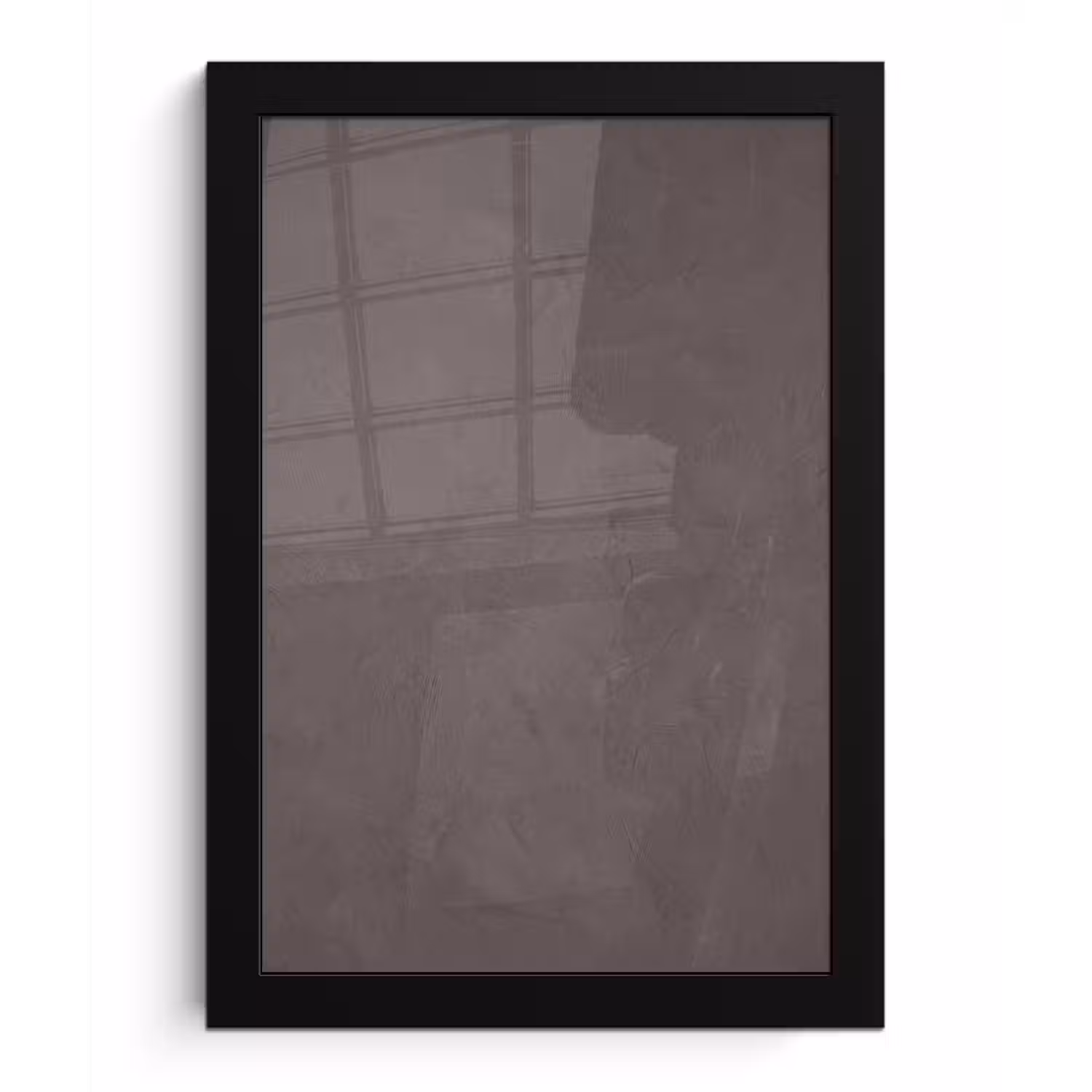 Textuur - Grijs - Modern - Abstract - Oppervlak fotolijst zwart zonder passe partout klein -3d