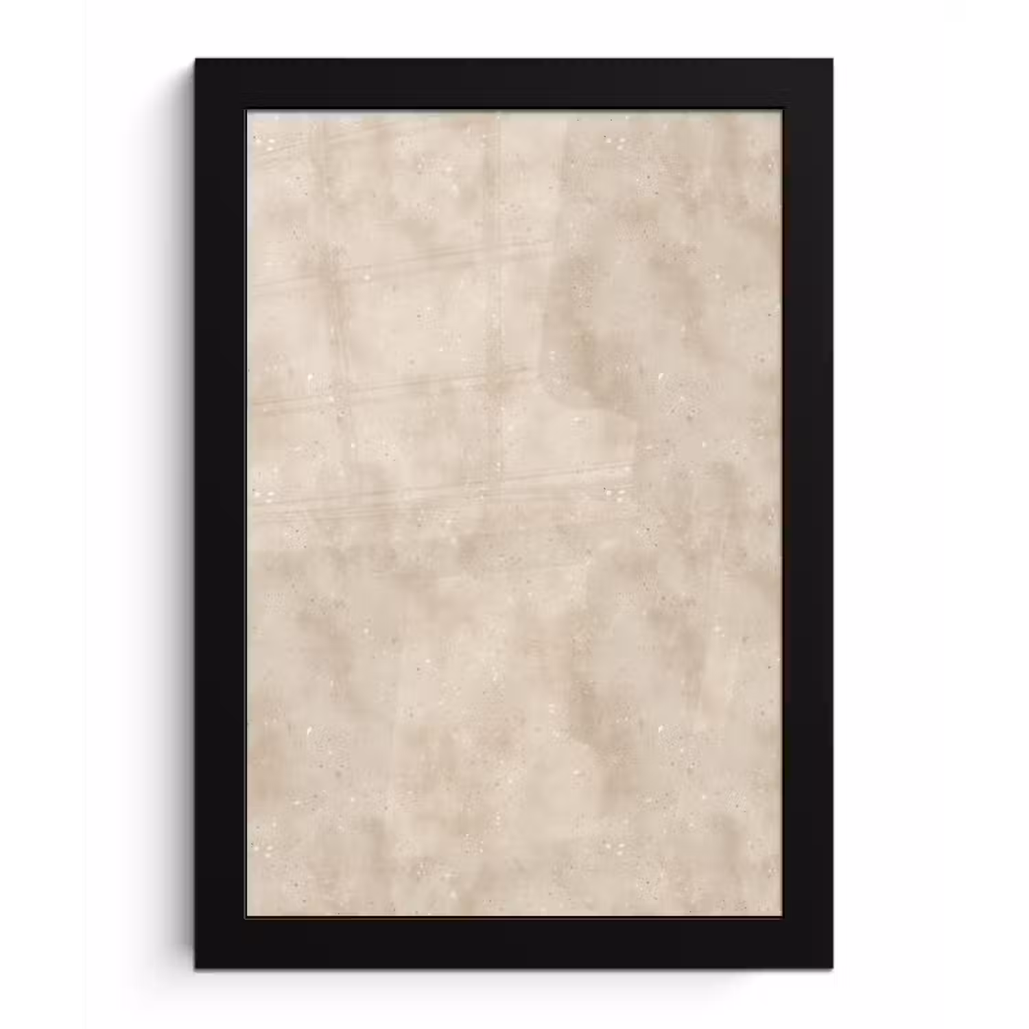 Structuur - Spikkels - Beige fotolijst zwart zonder passe partout klein 224 -3d