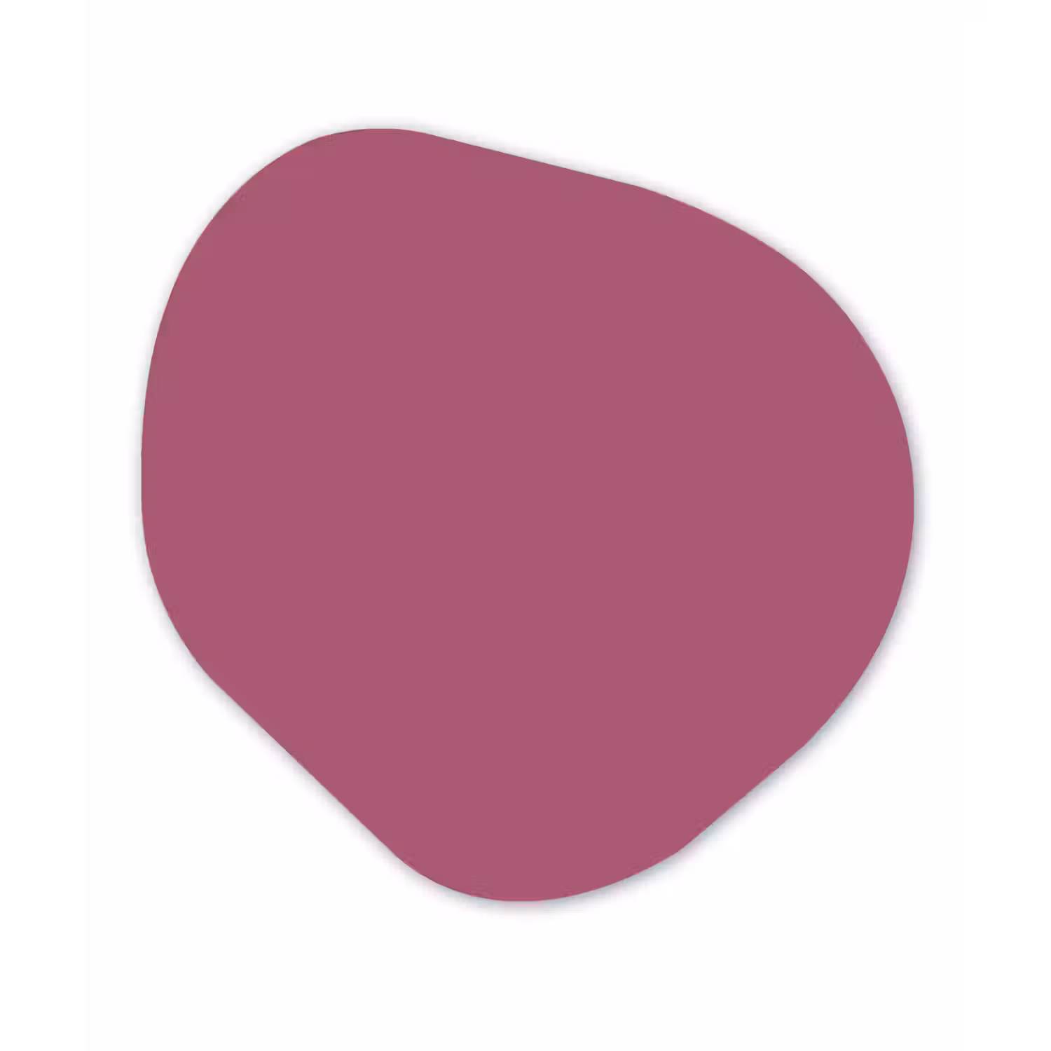 Berry - Roze -Pink Wandcirkel Organisch Forex 3mm klein 629 -3d