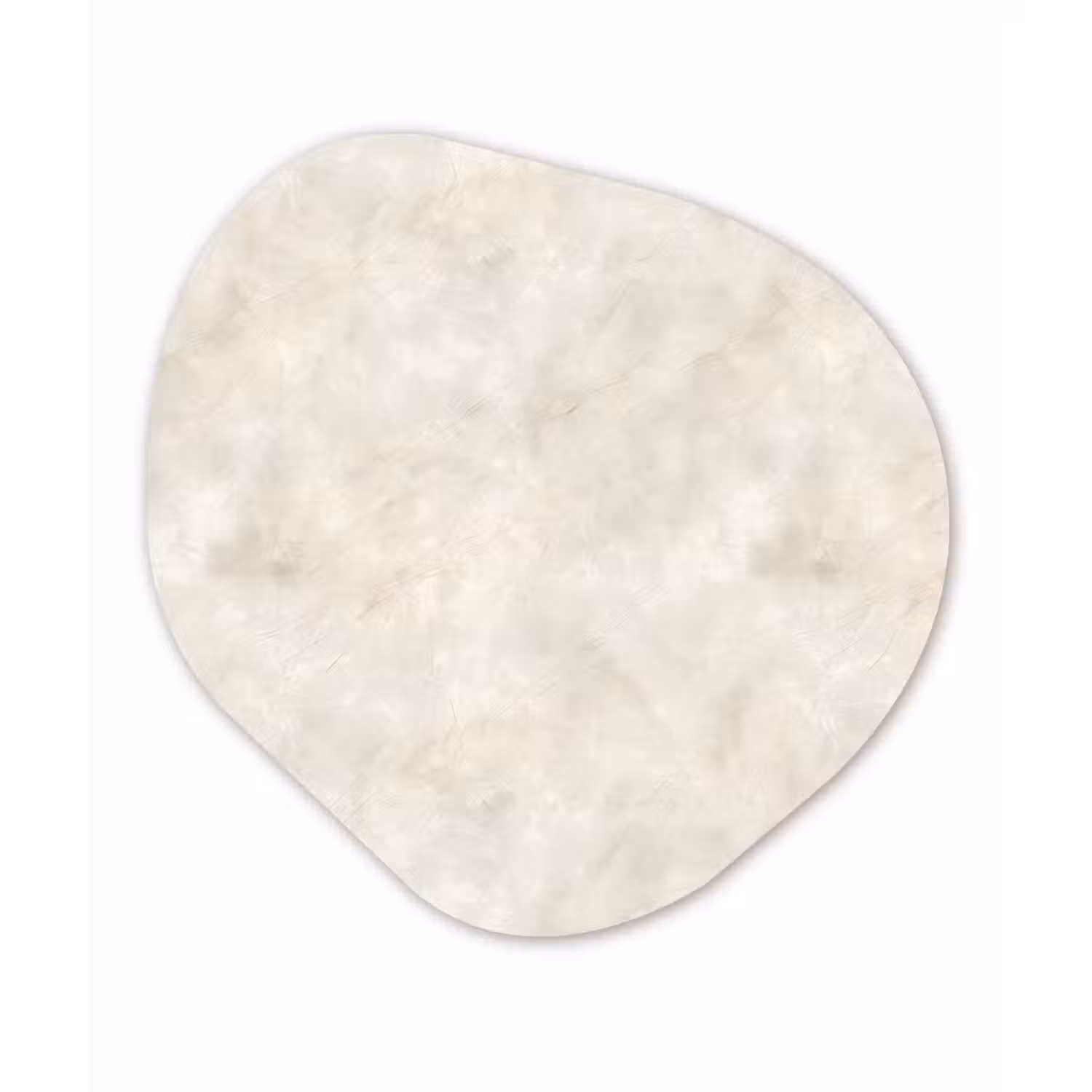 Crèmebeige - Marmer - Aders Wandcirkel Organisch Forex 3mm klein 629 -3d