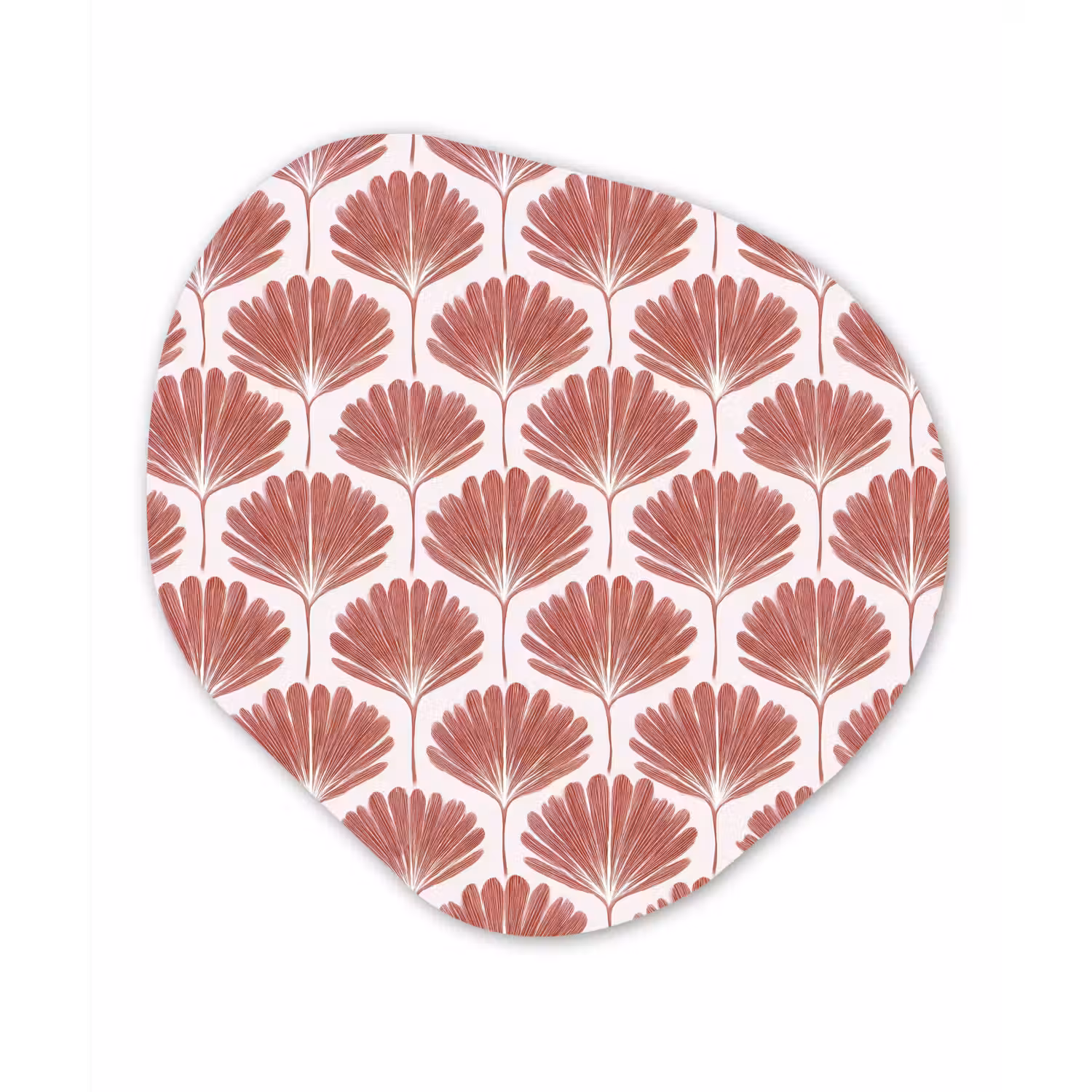Waaier - Motief - Terra Wandcirkel Organisch Forex 3mm klein 629 -3d