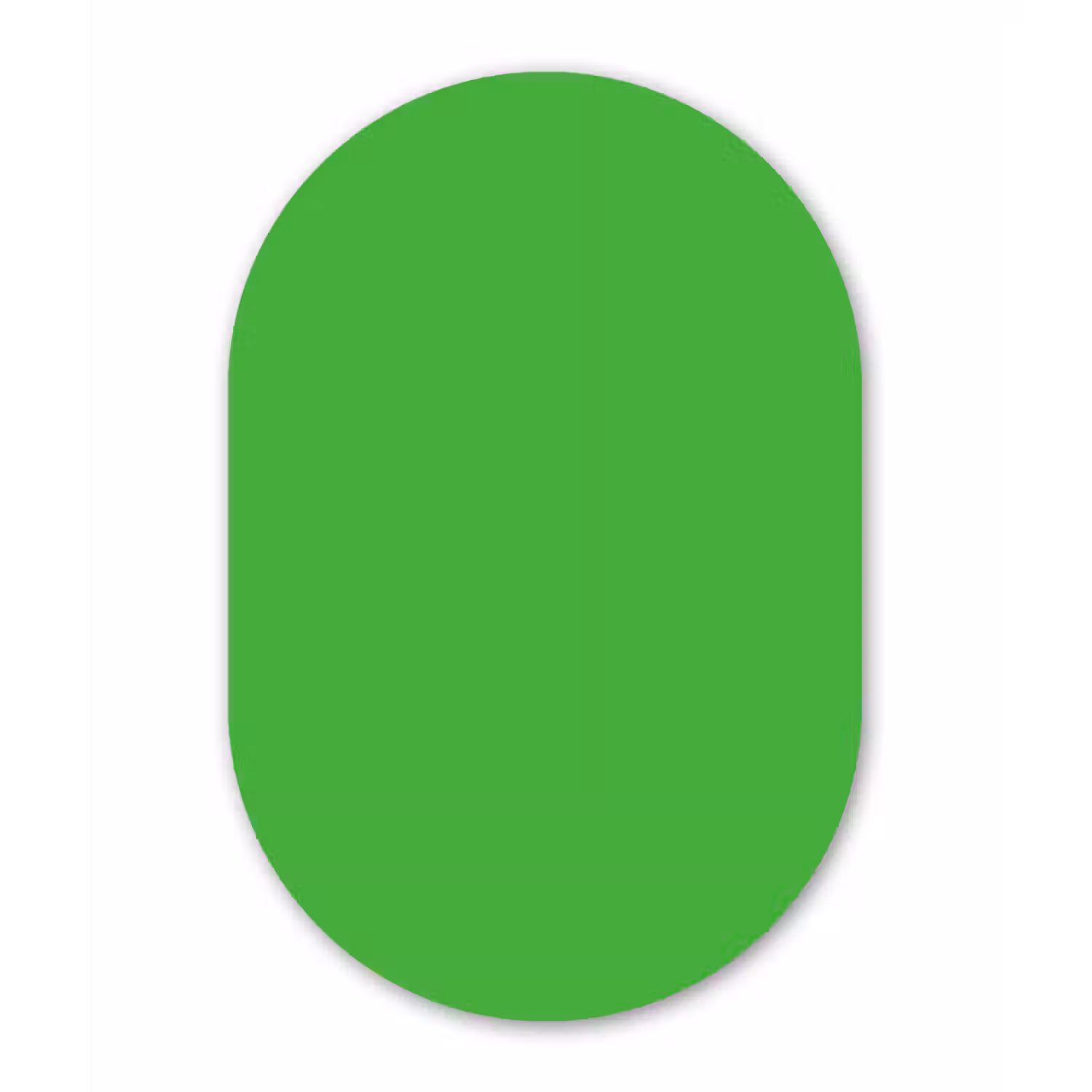 Kelly - Green - Groen Wandcirkel Ovaal Forex klein 630 -3d