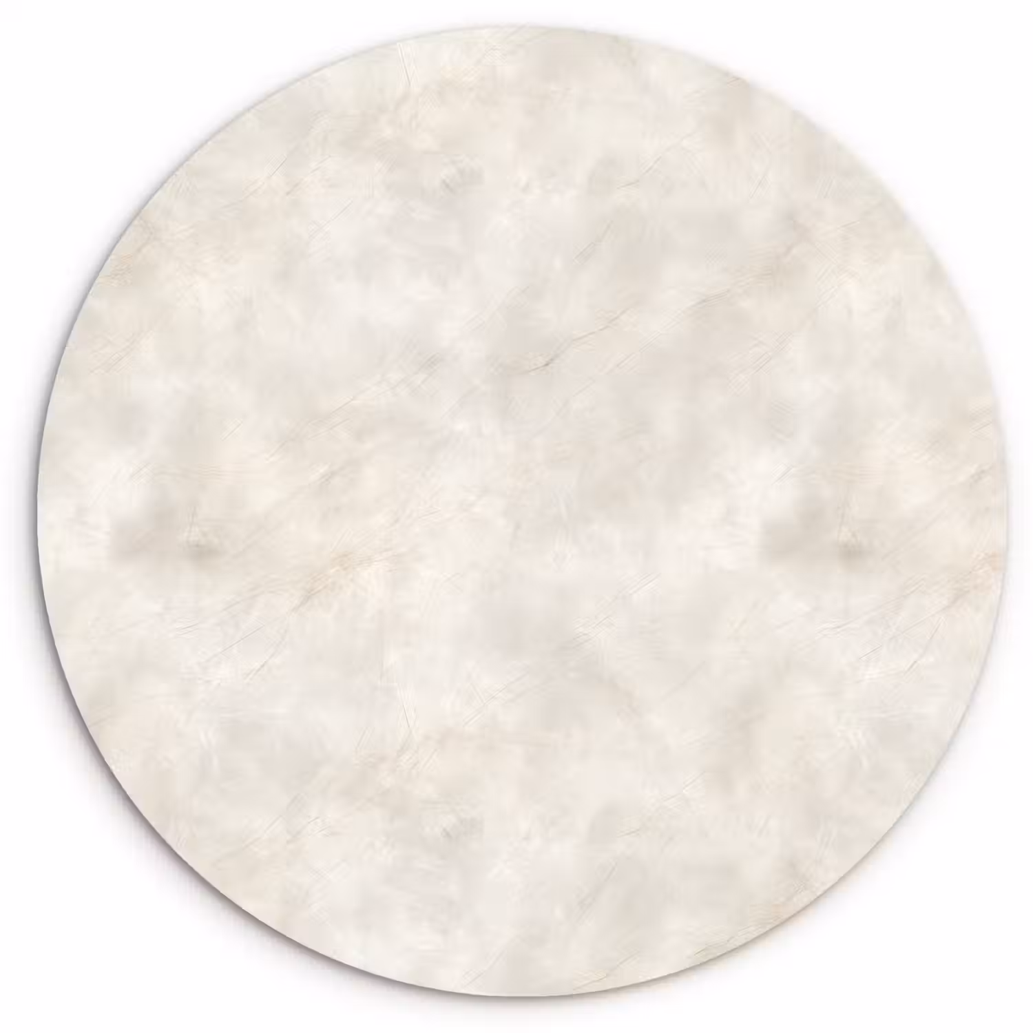 Crèmebeige - Marmer - Aders Wandcirkel kunststof plaat 5mm dik klein 188 -3d