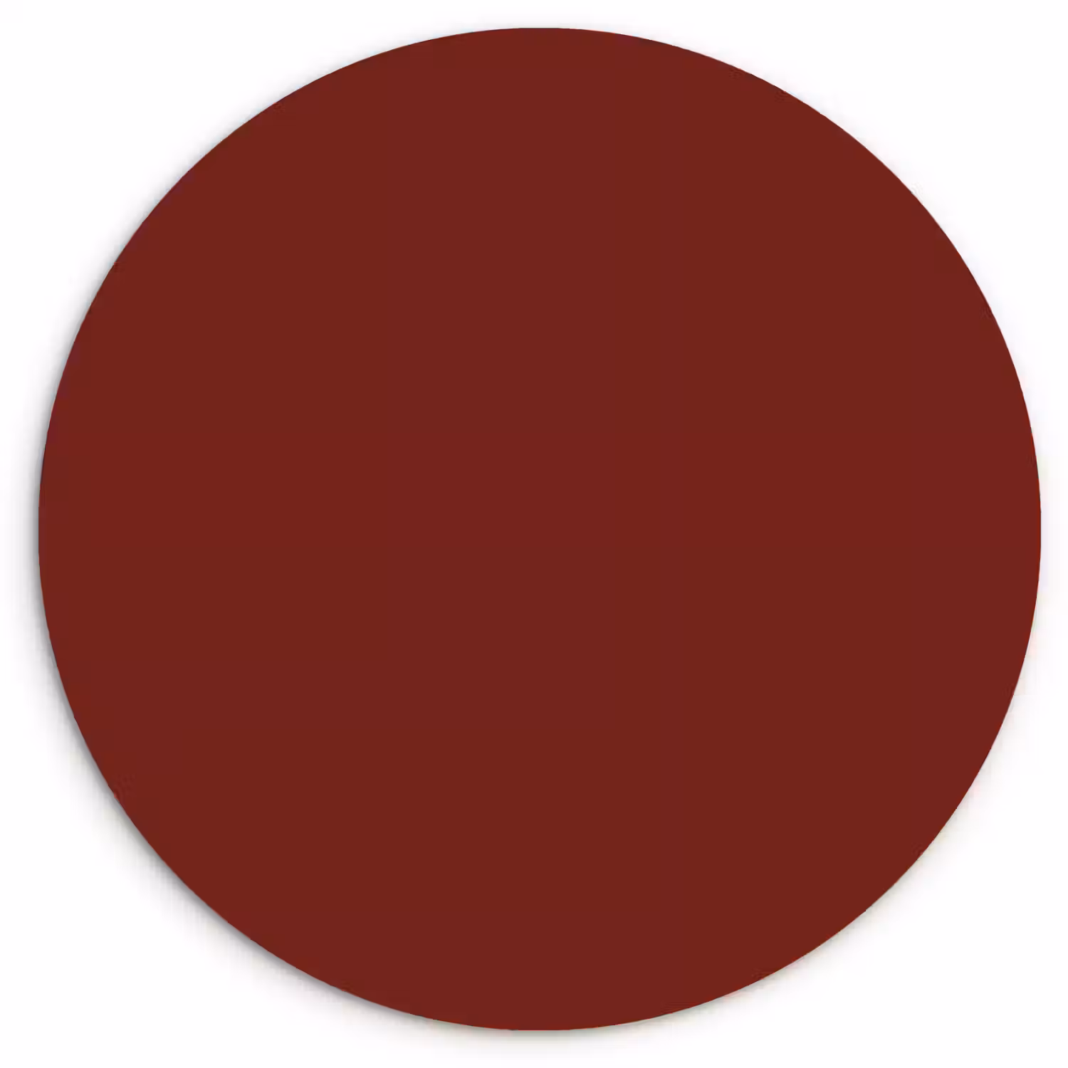 Rustic - Terracotta - Rood Wandcirkel kunststof plaat 5mm dik klein 188 -3d
