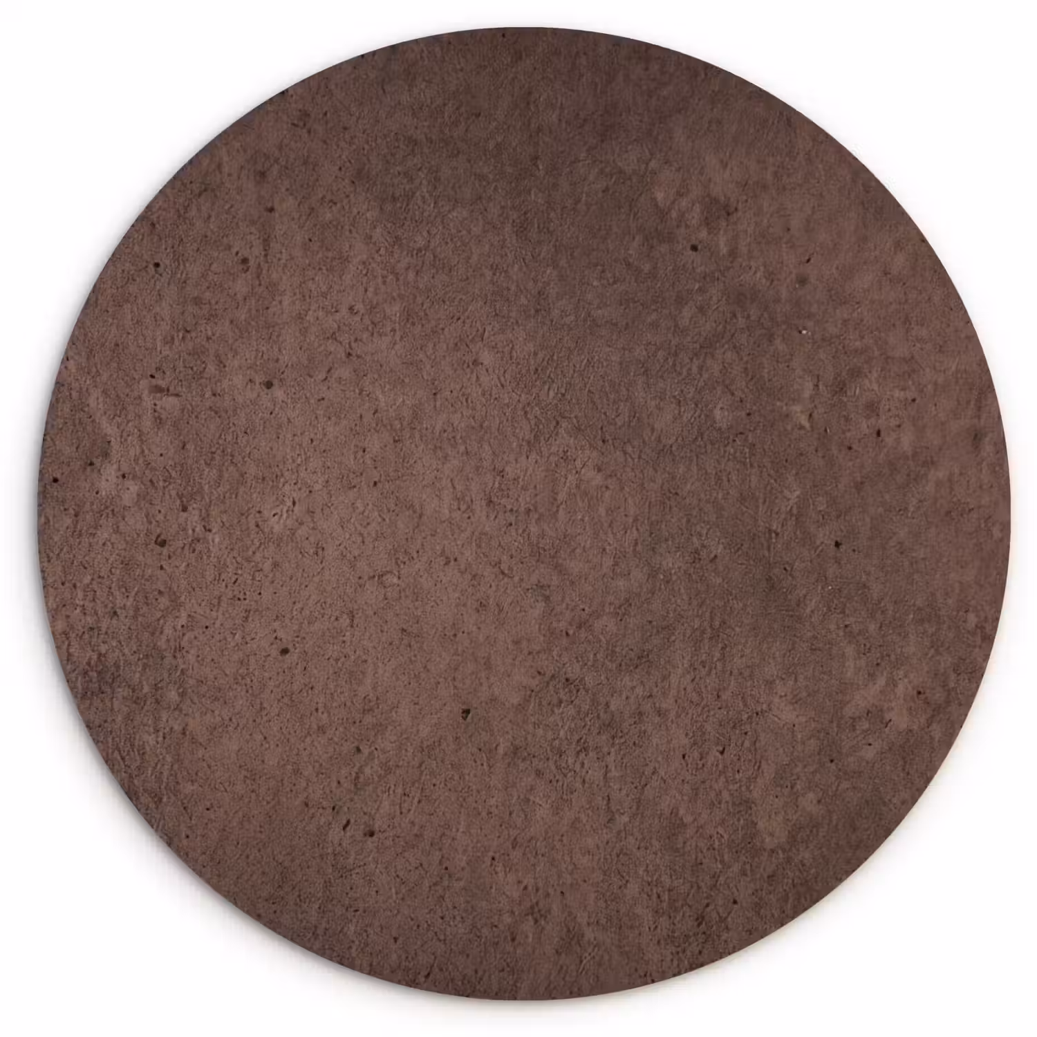 Textuur - Beton - Abstract - Donker - Bruin Wandcirkel kunststof plaat 5mm dik klein -3d
