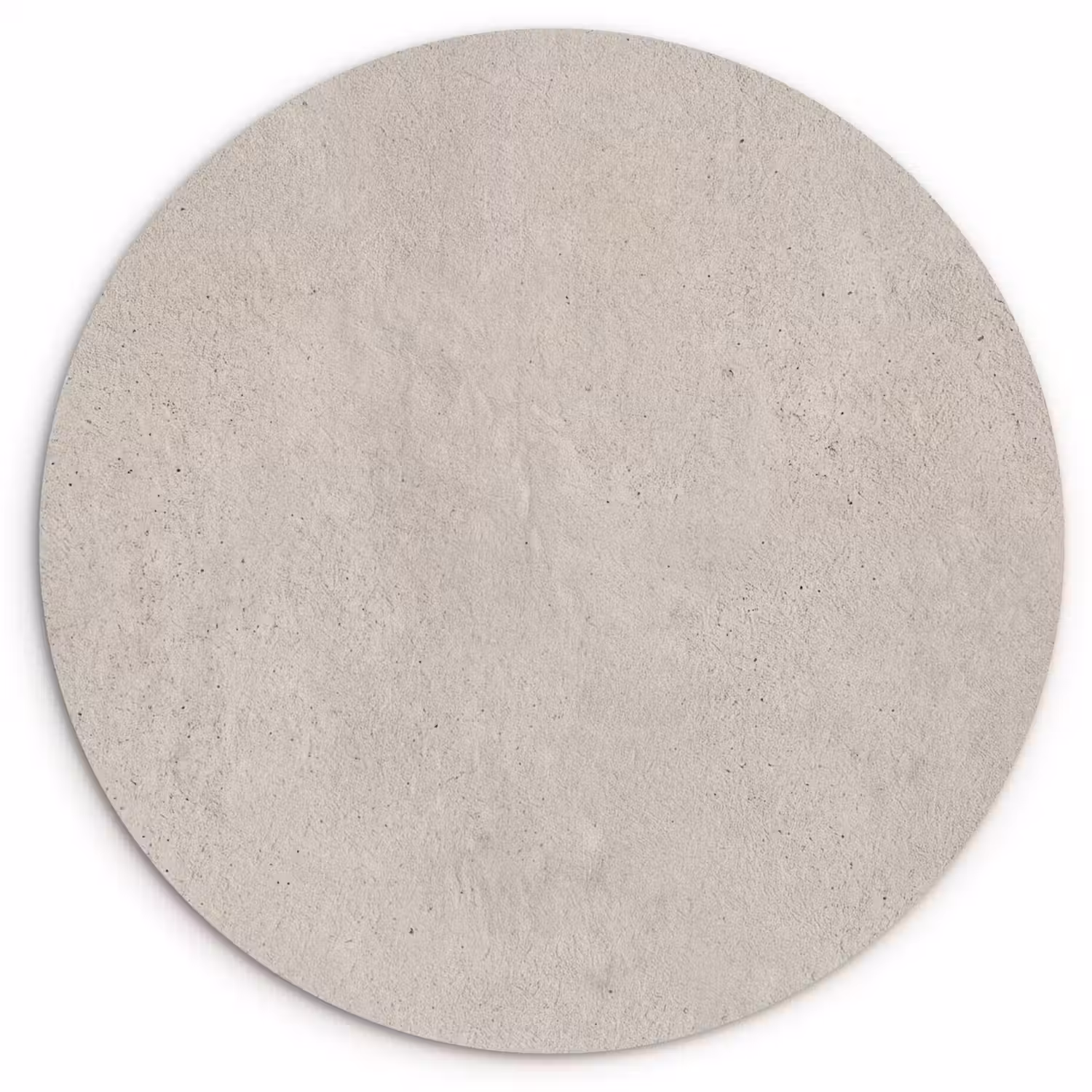 Textuur - Effen - Abstract - Beige Wandcirkel kunststof plaat 5mm dik klein -3d