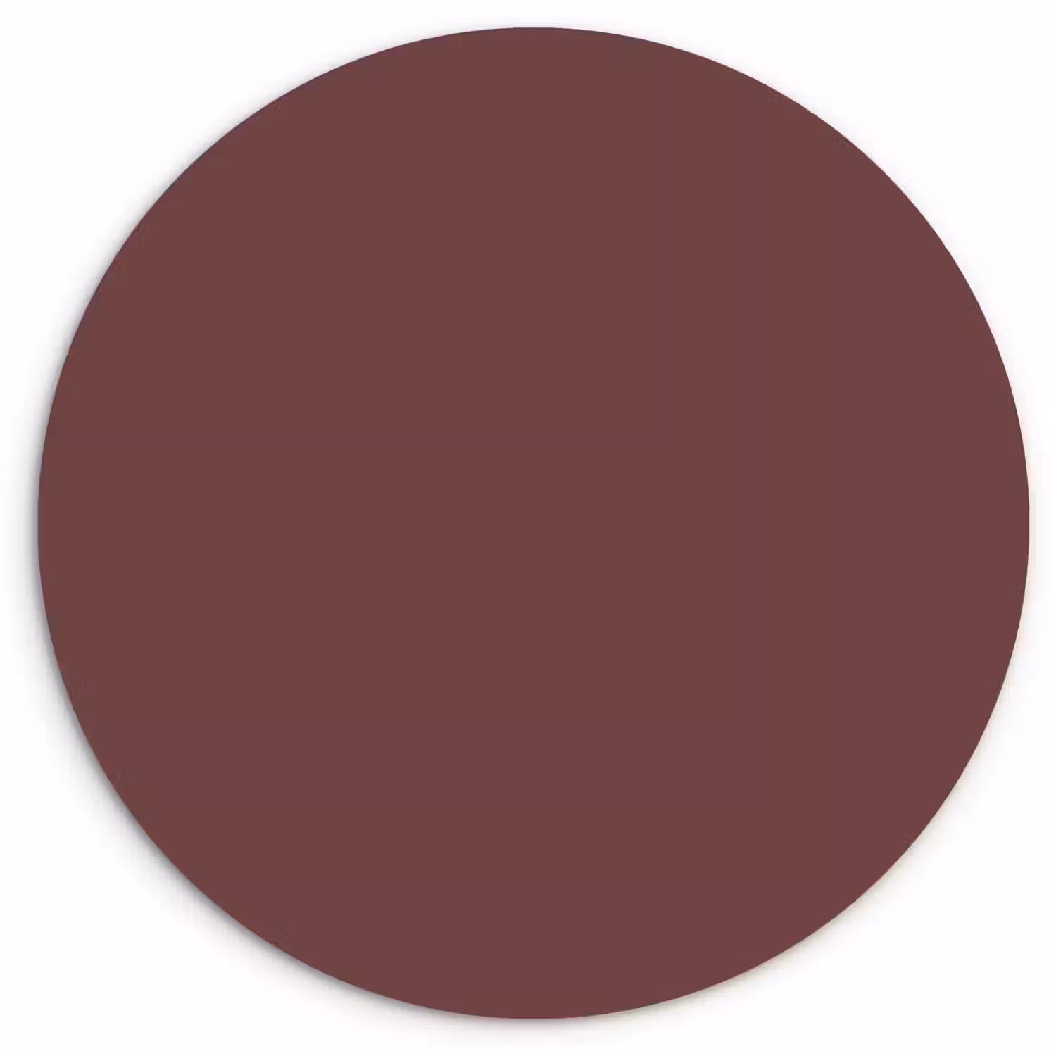 Velvet - Merlot - Rood Wandcirkel kunststof plaat 5mm dik klein 188 -3d
