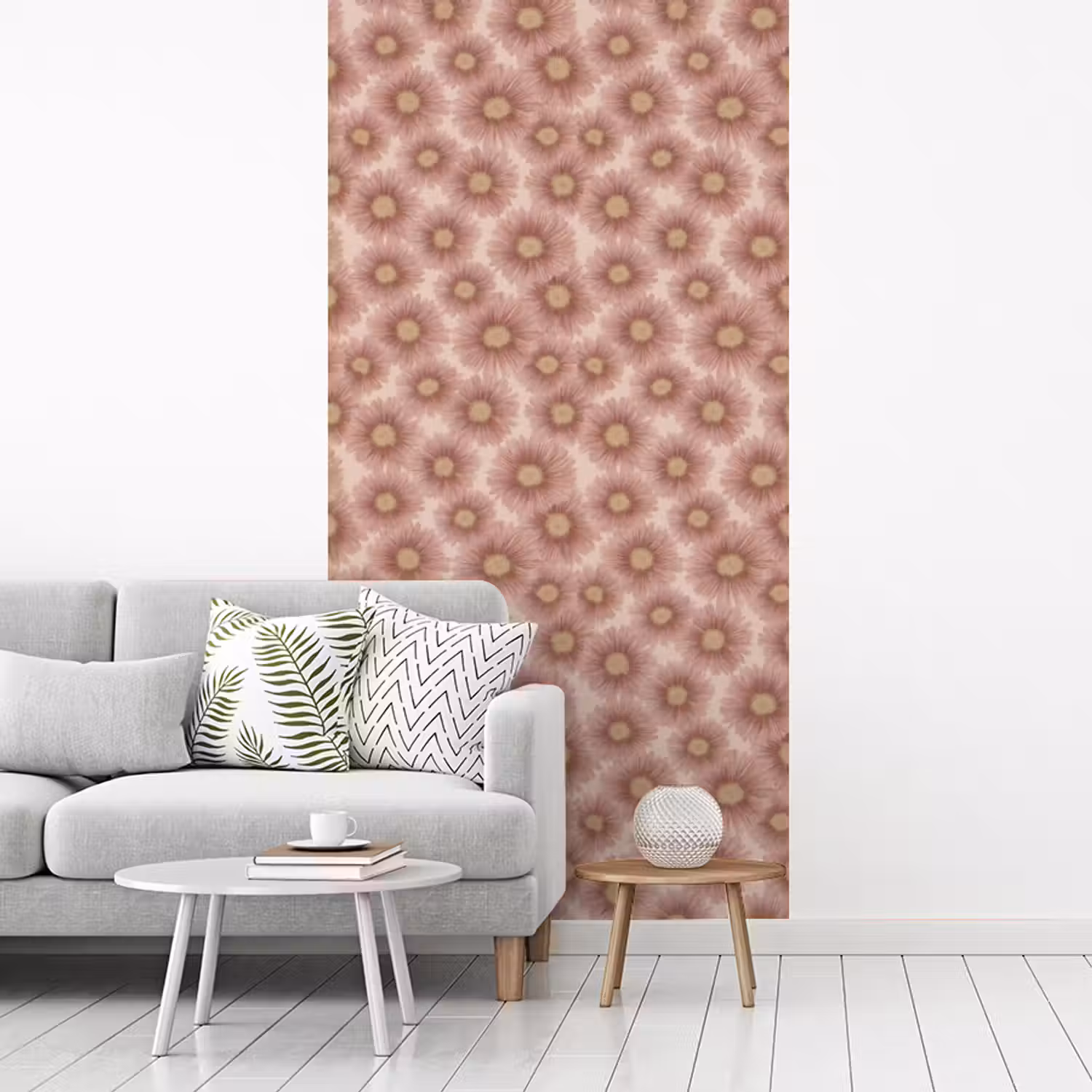 Gerbera - Bloemen - Roze fotobehang vinyl groot 64 -woonkamer