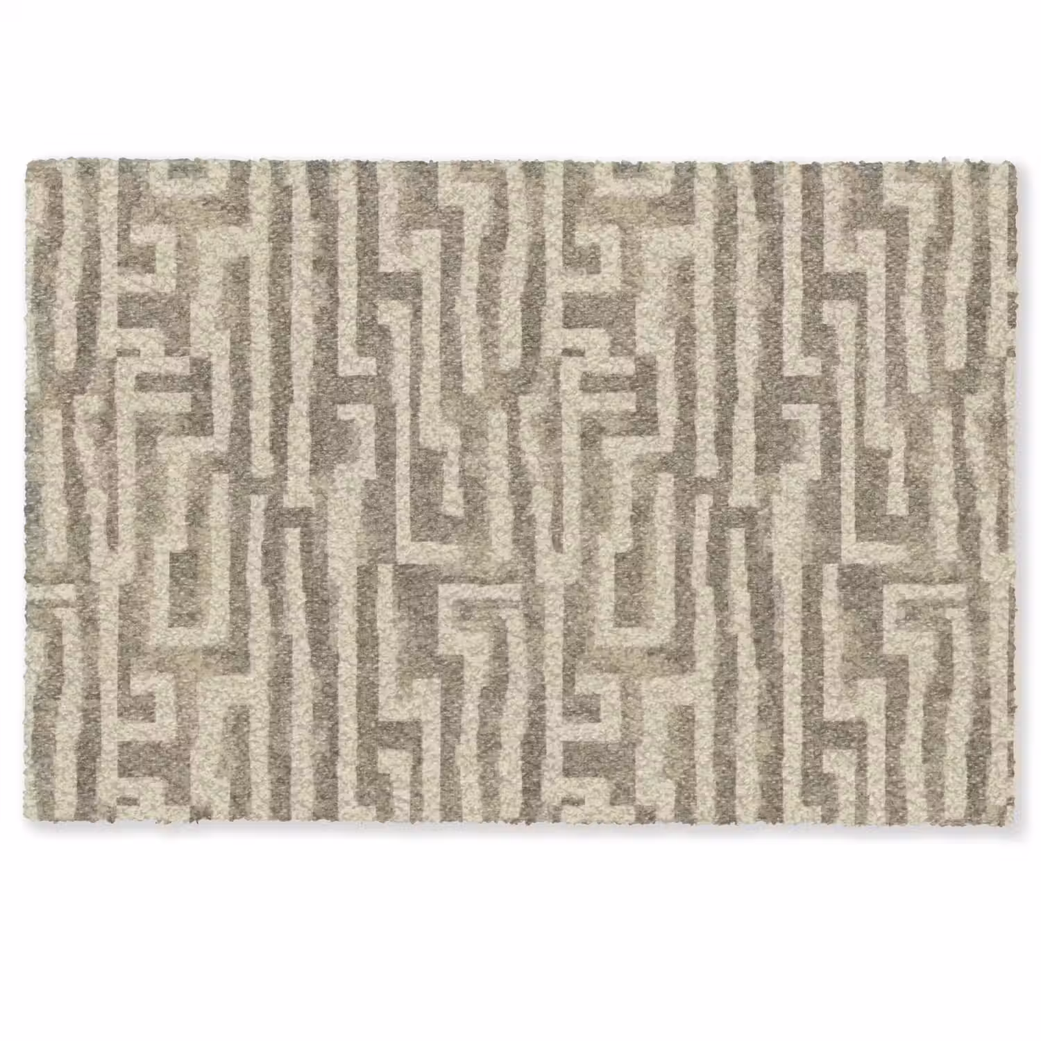 Abstract - Geometrisch - Groen Deurmat klein 898 -zkaufland3d