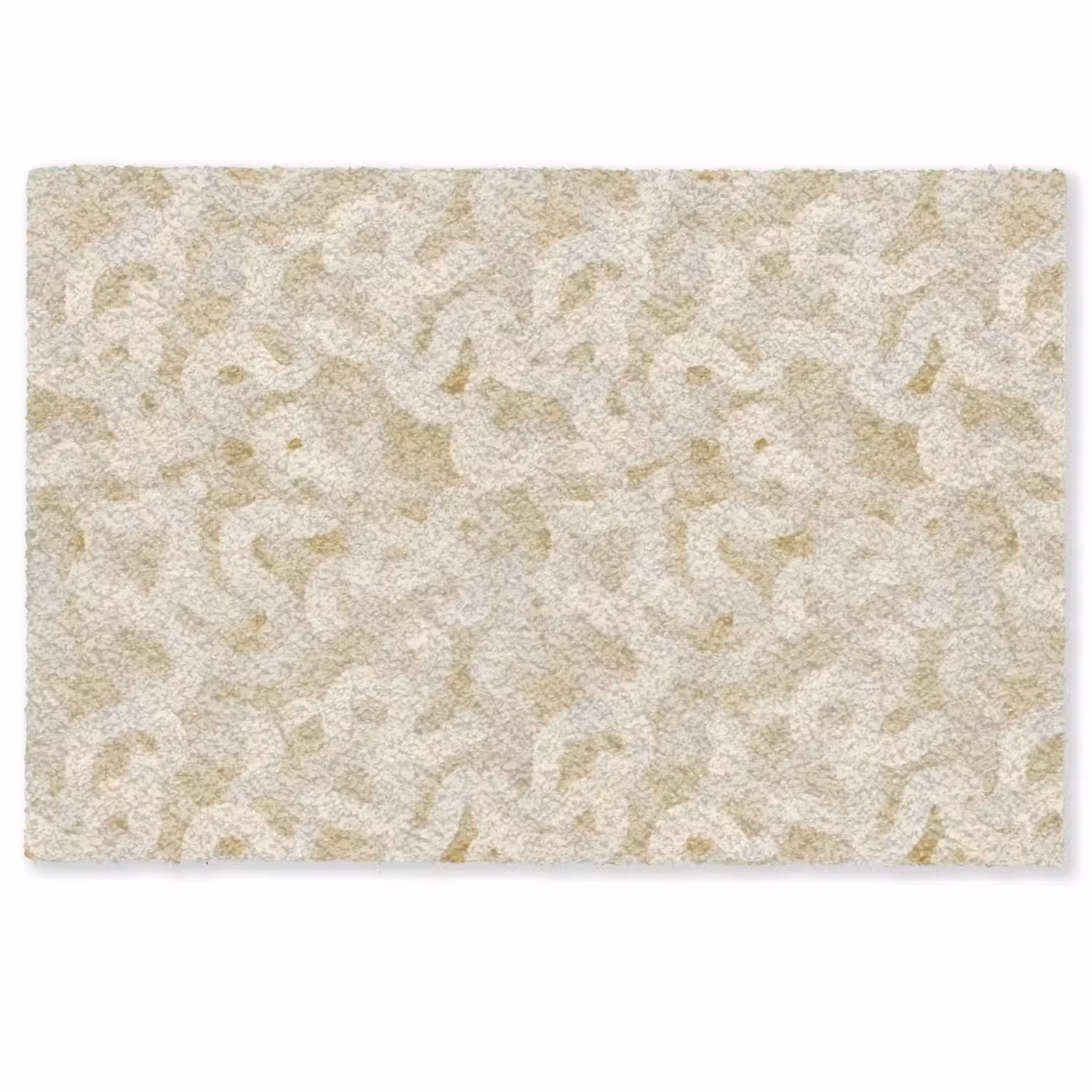 Abstract - Lijnen - Beige Deurmat klein 898 -zkaufland3d