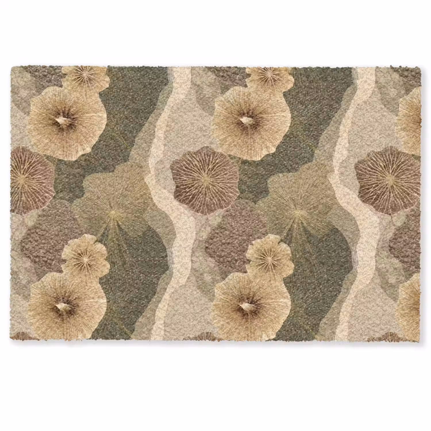 Abstract - Modern - Groen Deurmat klein 898 -zkaufland3d
