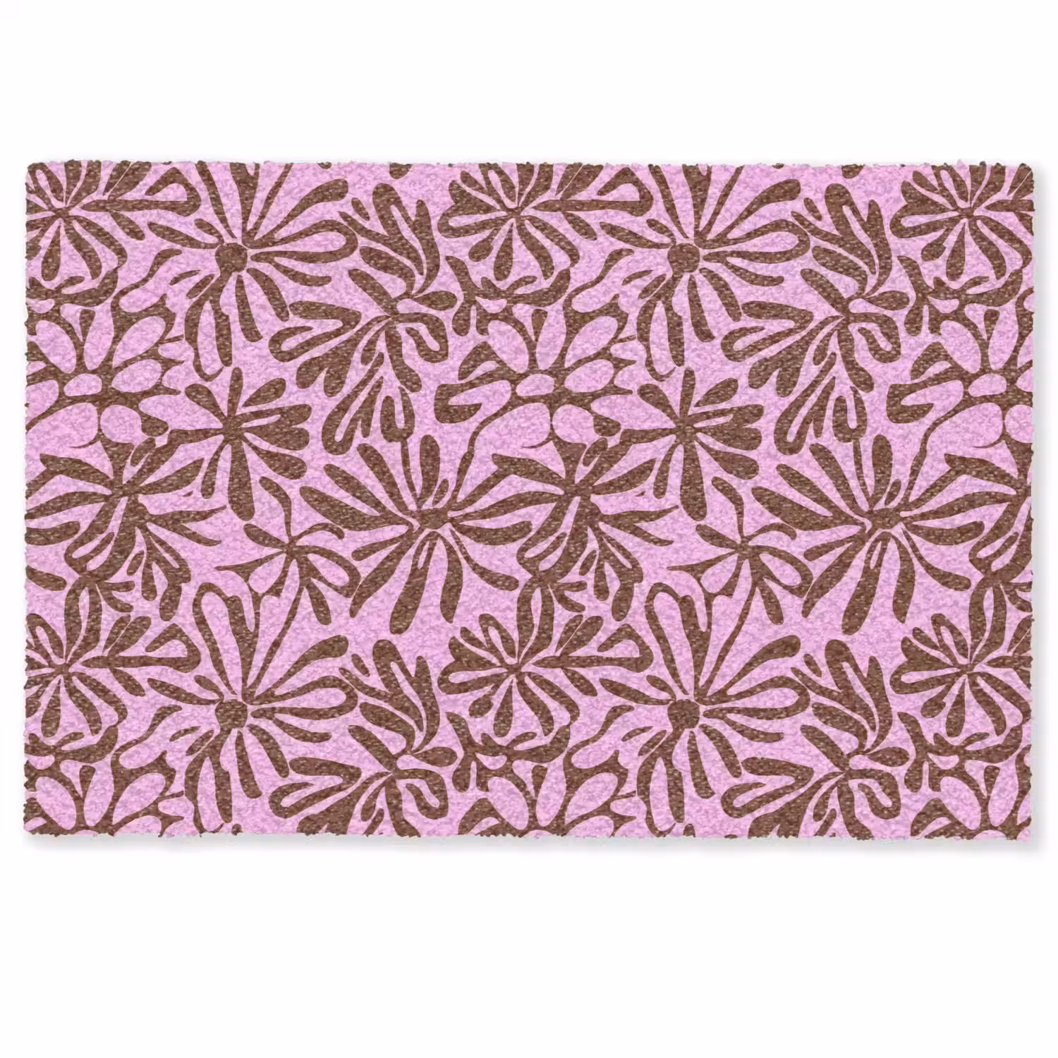 Organisch - Patroon - Roze Deurmat klein 898 -zkaufland3d