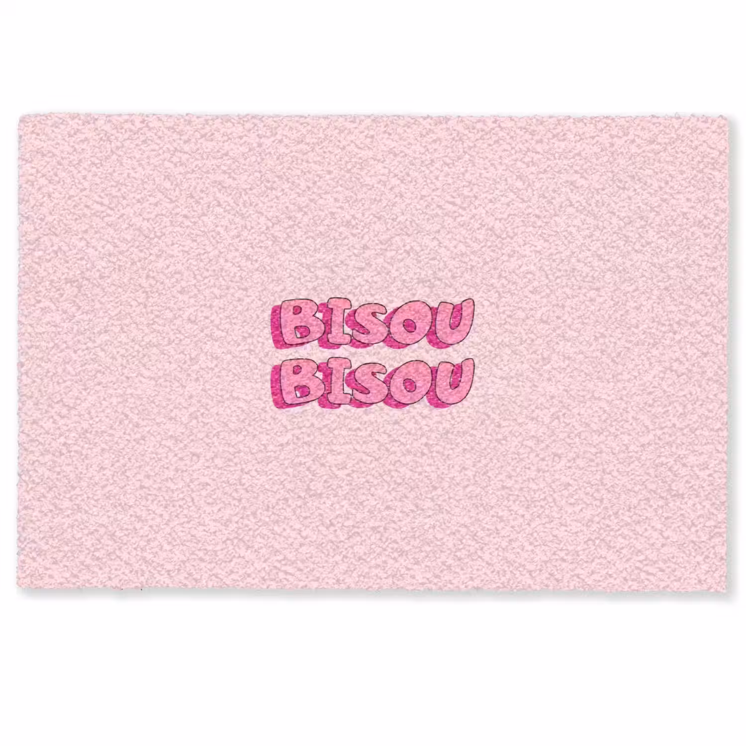 Bisou - Roze - Schaduw Deurmat klein -zkaufland3d
