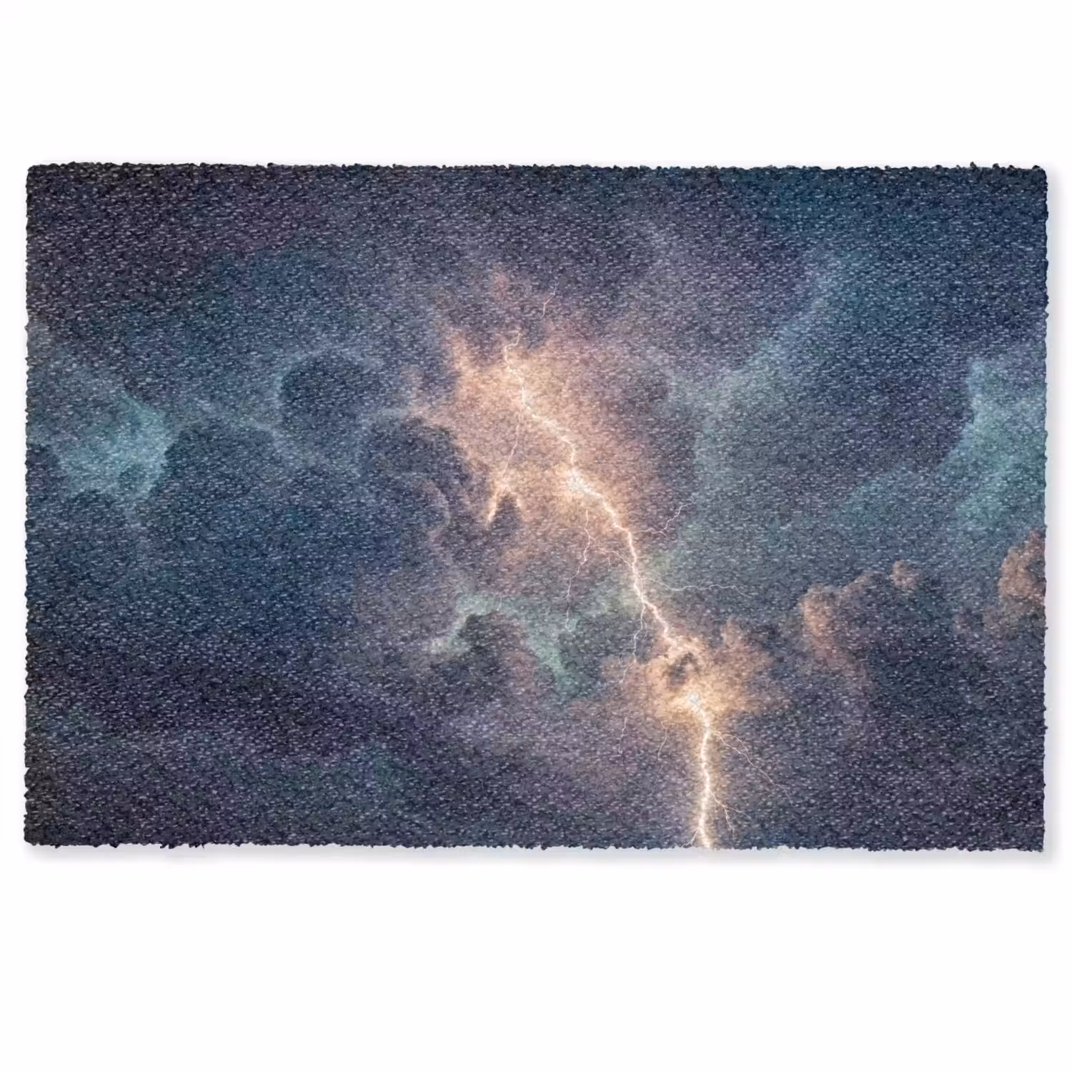 Bliksem - Storm - Natuur - Donker Deurmat klein -zkaufland3d