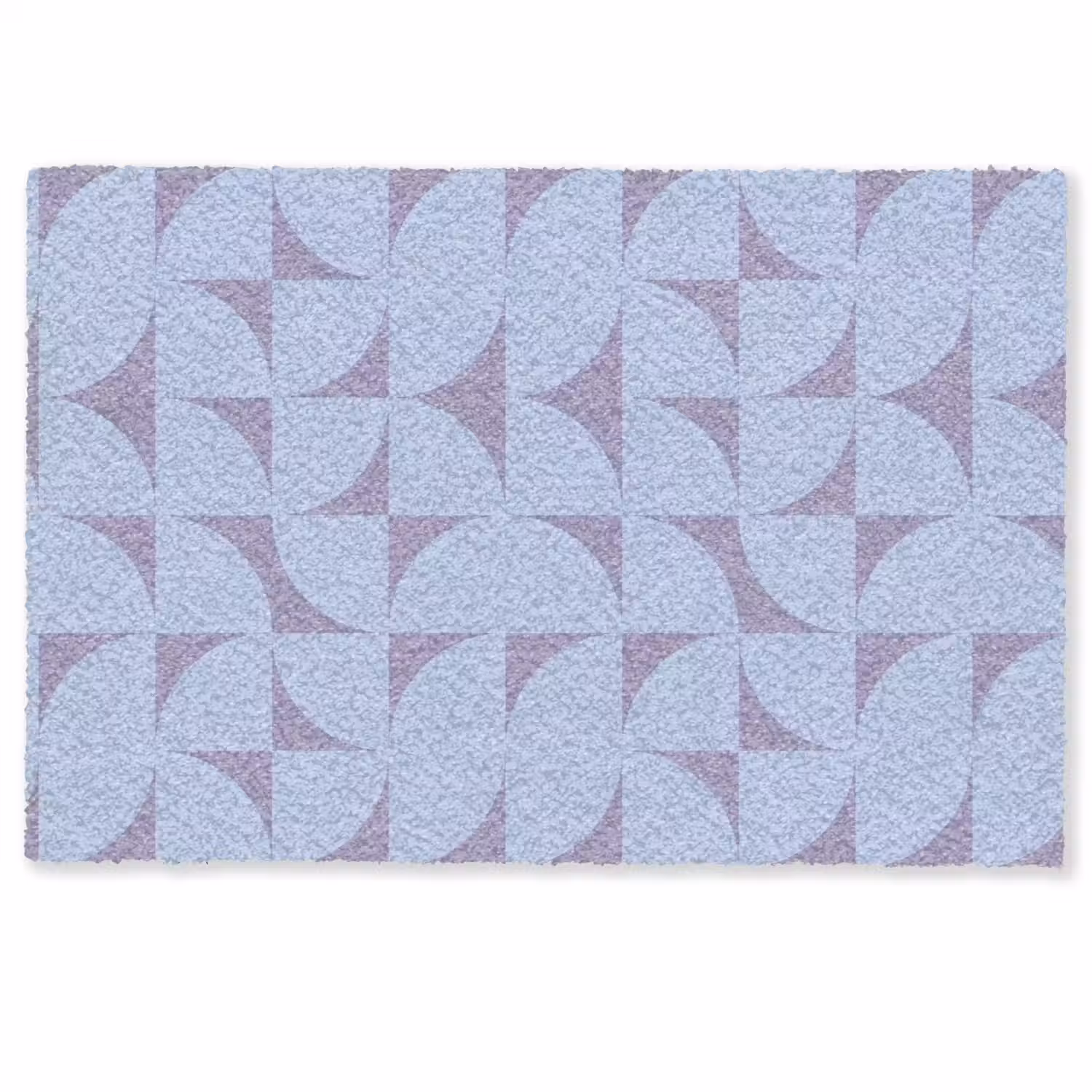 Blokken - Blauw - Paars - Patroon Deurmat klein 898 -zkaufland3d