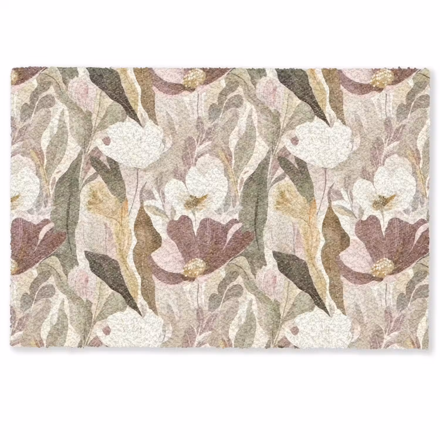 Bloemen - Aquarel - Kleurrijk Deurmat klein 898 -zkaufland3d