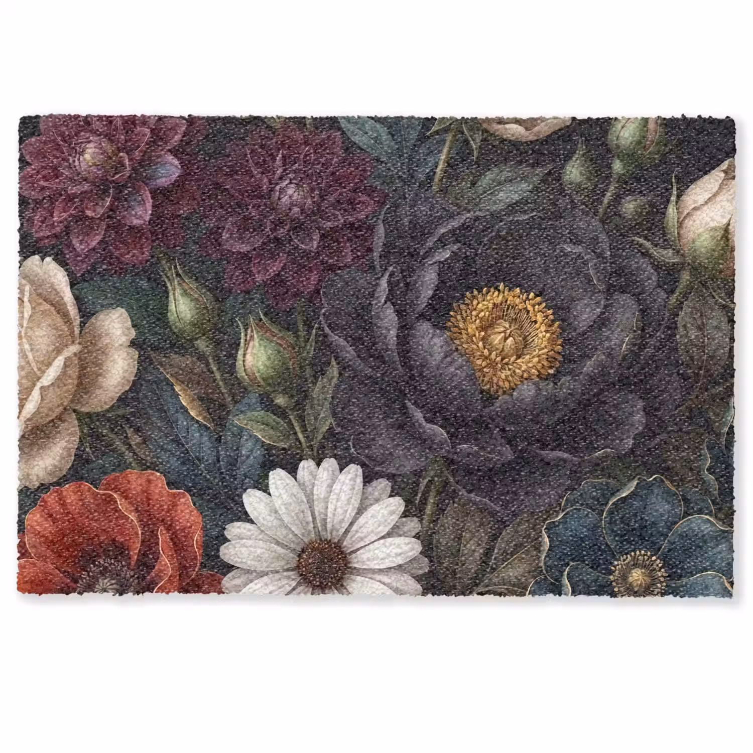 Bloemen - Boeket - Natuur - Klassiek - Weelderig Deurmat klein -zkaufland3d
