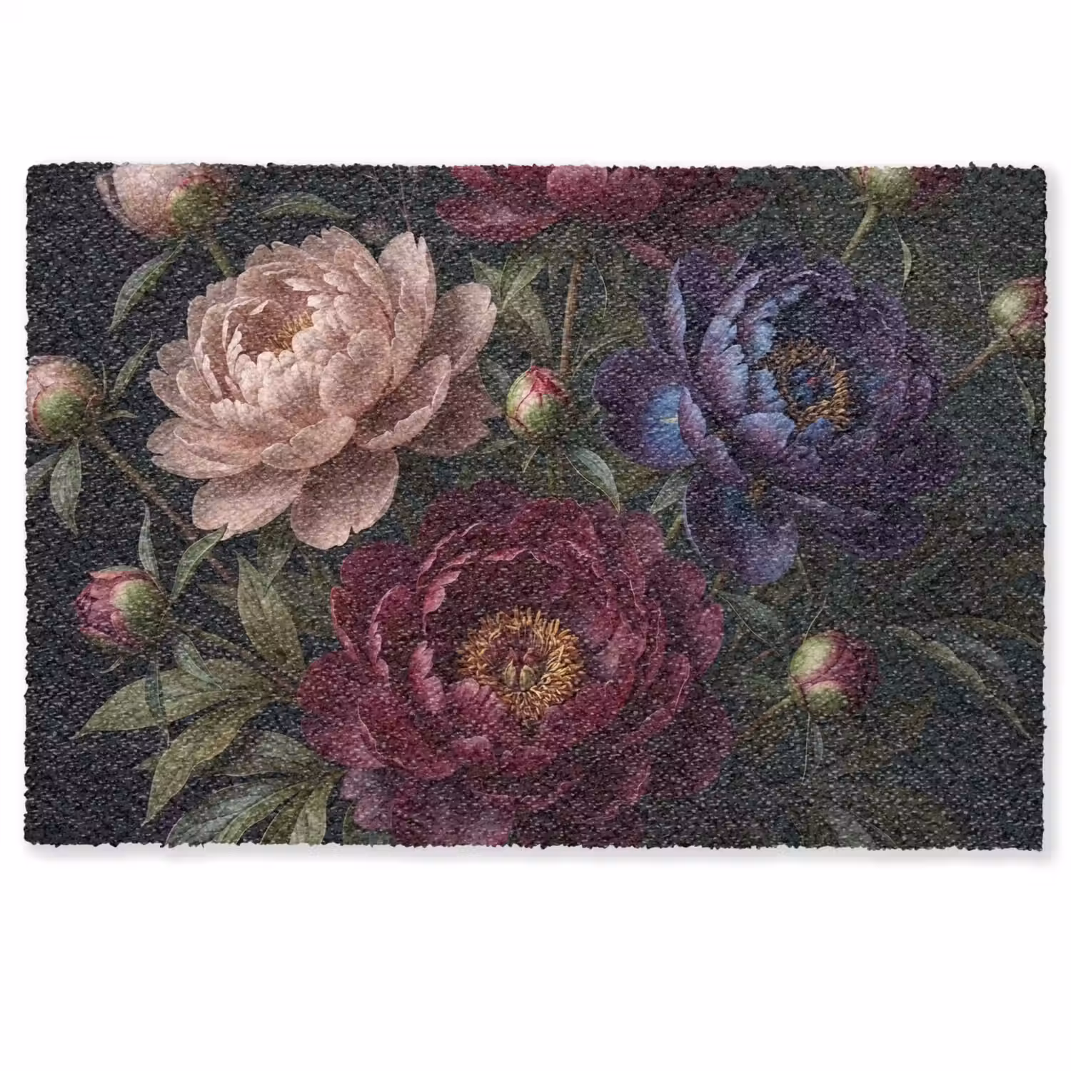 Bloemen - Boeket - Natuur - Modern - Donker Deurmat klein -zkaufland3d