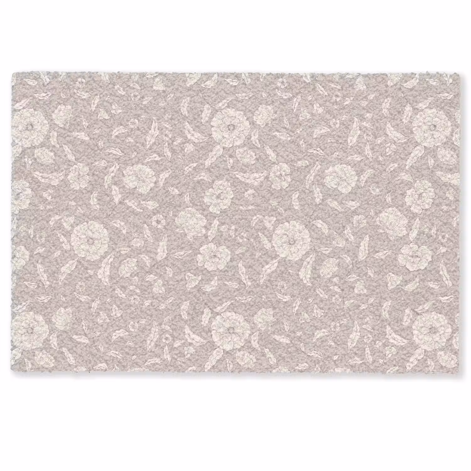 Bloemen - Blaadjes - Patroon Deurmat klein 898 -zkaufland3d